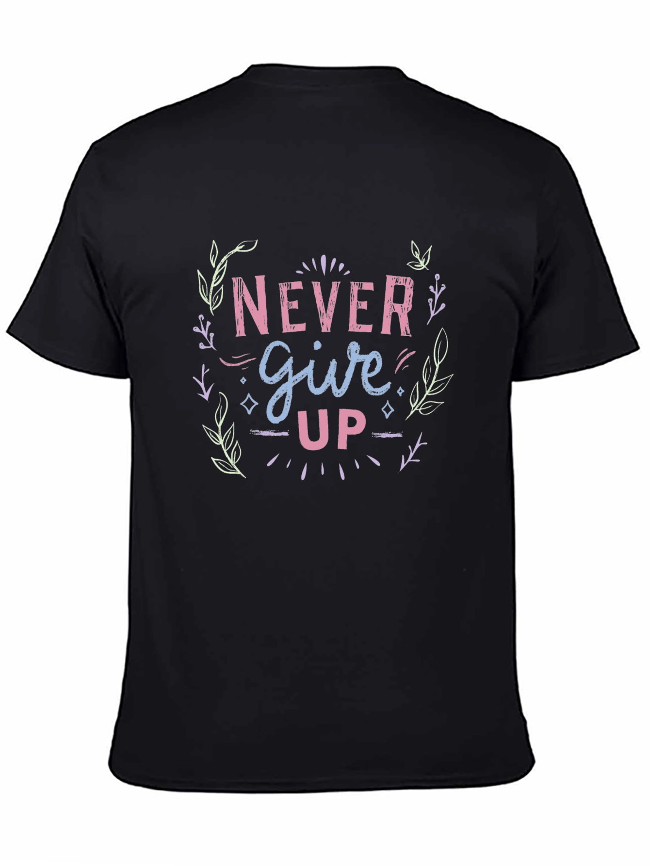 Never Give Up Graphic T-Shirt