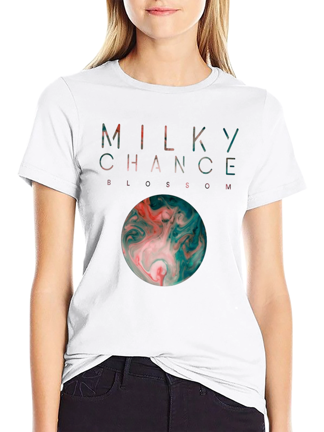 Milky Chance Blossom Black T-Shirt