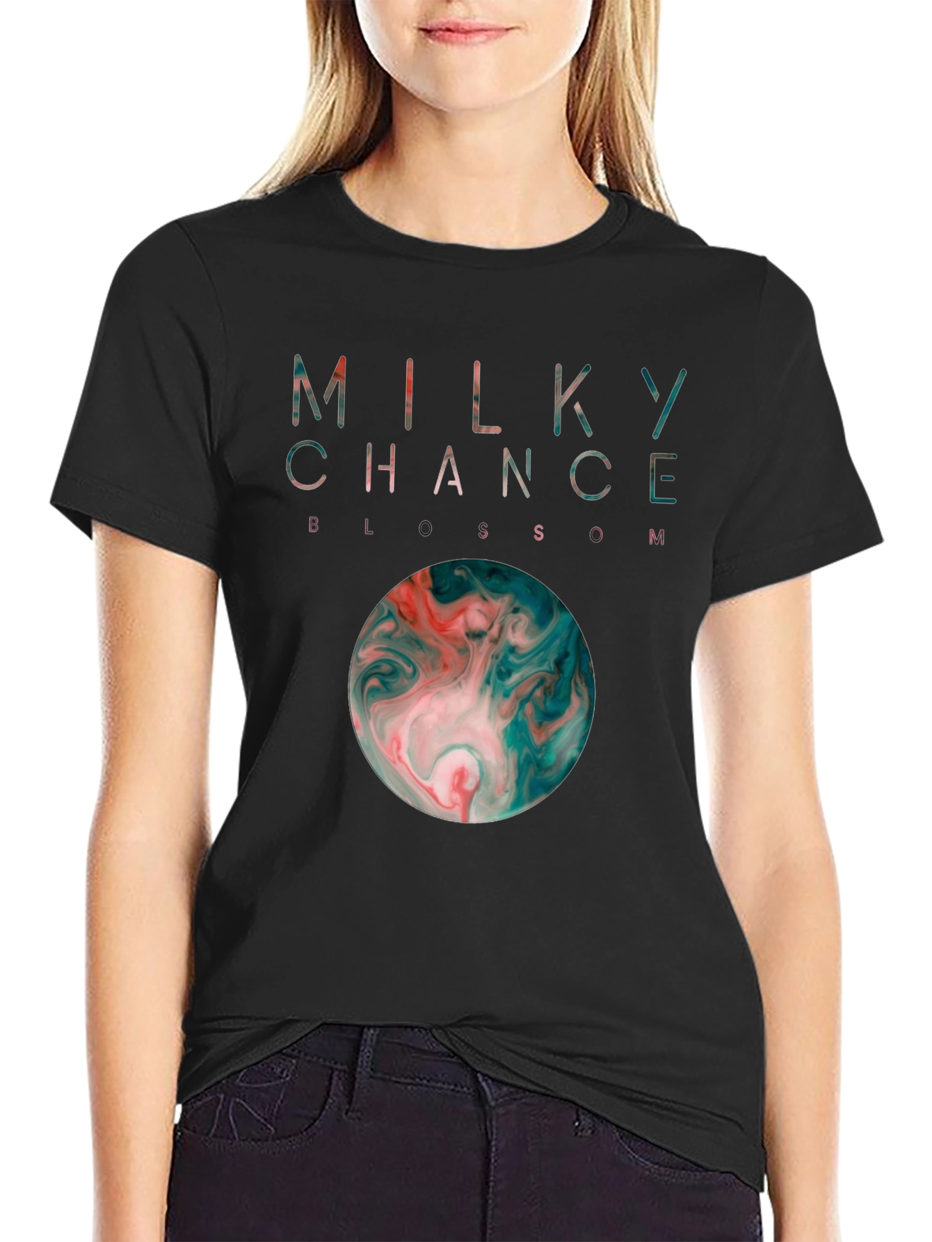 Milky Chance Blossom Black T-Shirt