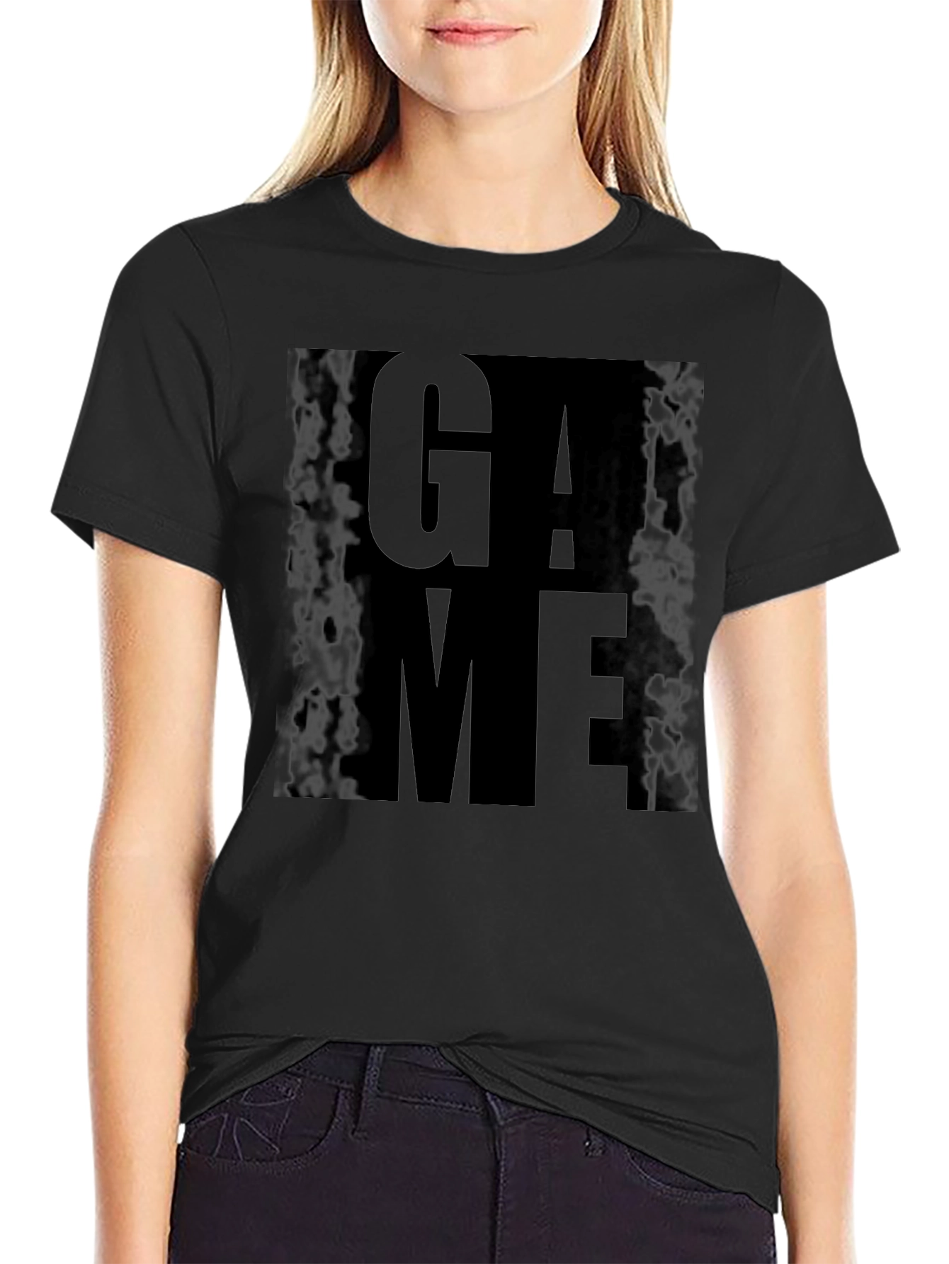 Game T-Shirt - Black Graphic Tee