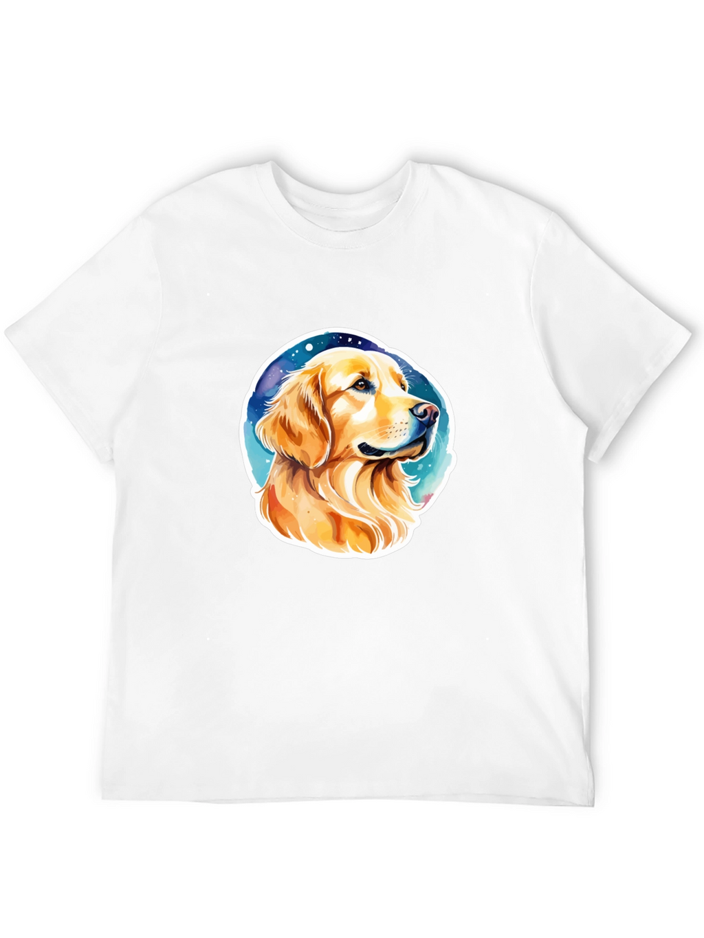 Golden Retriever Graphic Tee - Stylish Dog Lover Shirt
