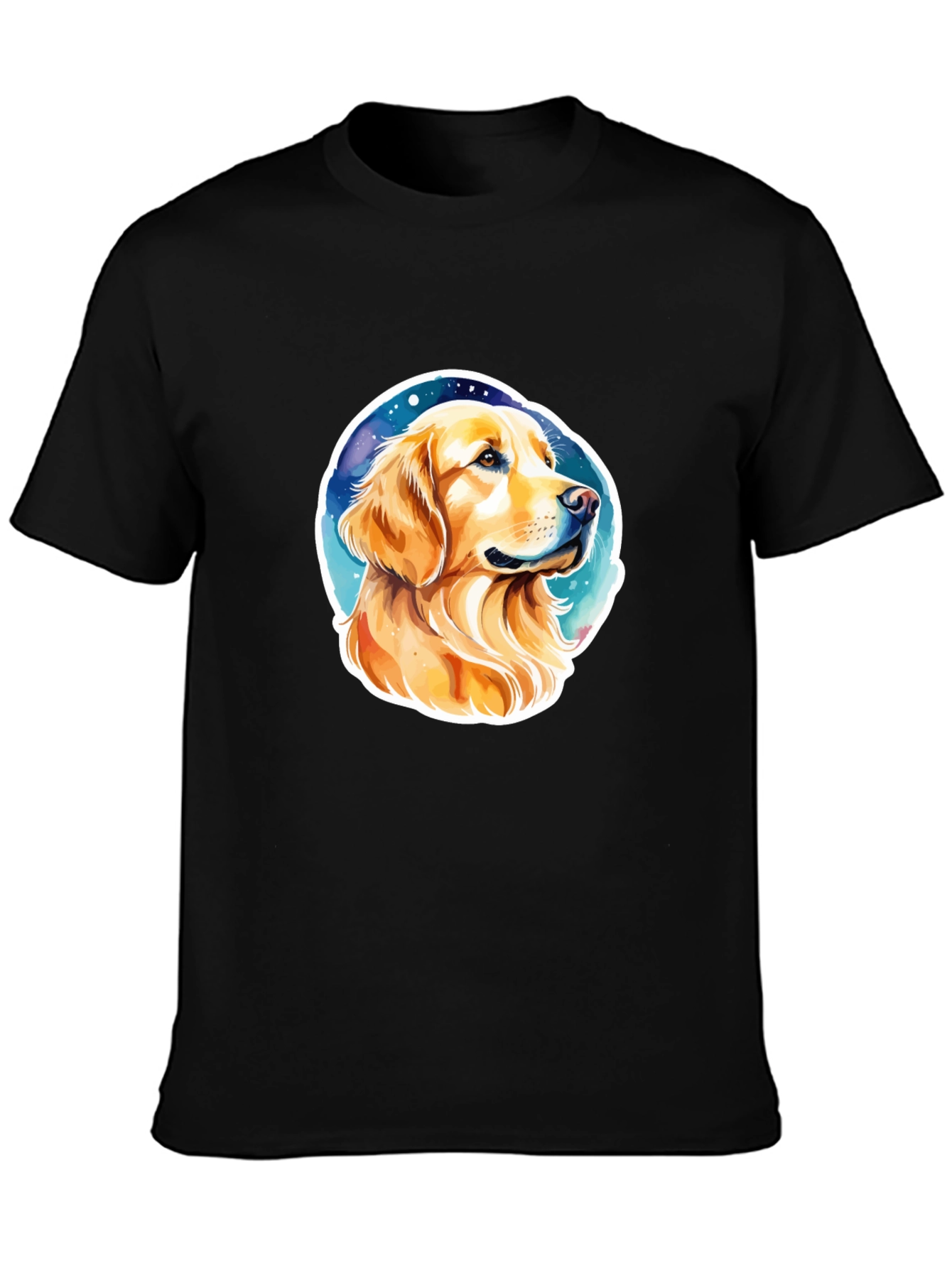Golden Retriever Graphic Tee - Stylish Dog Lover Shirt