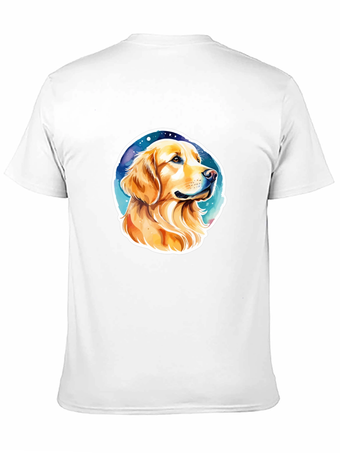 Golden Retriever Graphic Tee - Stylish Dog Lover Shirt