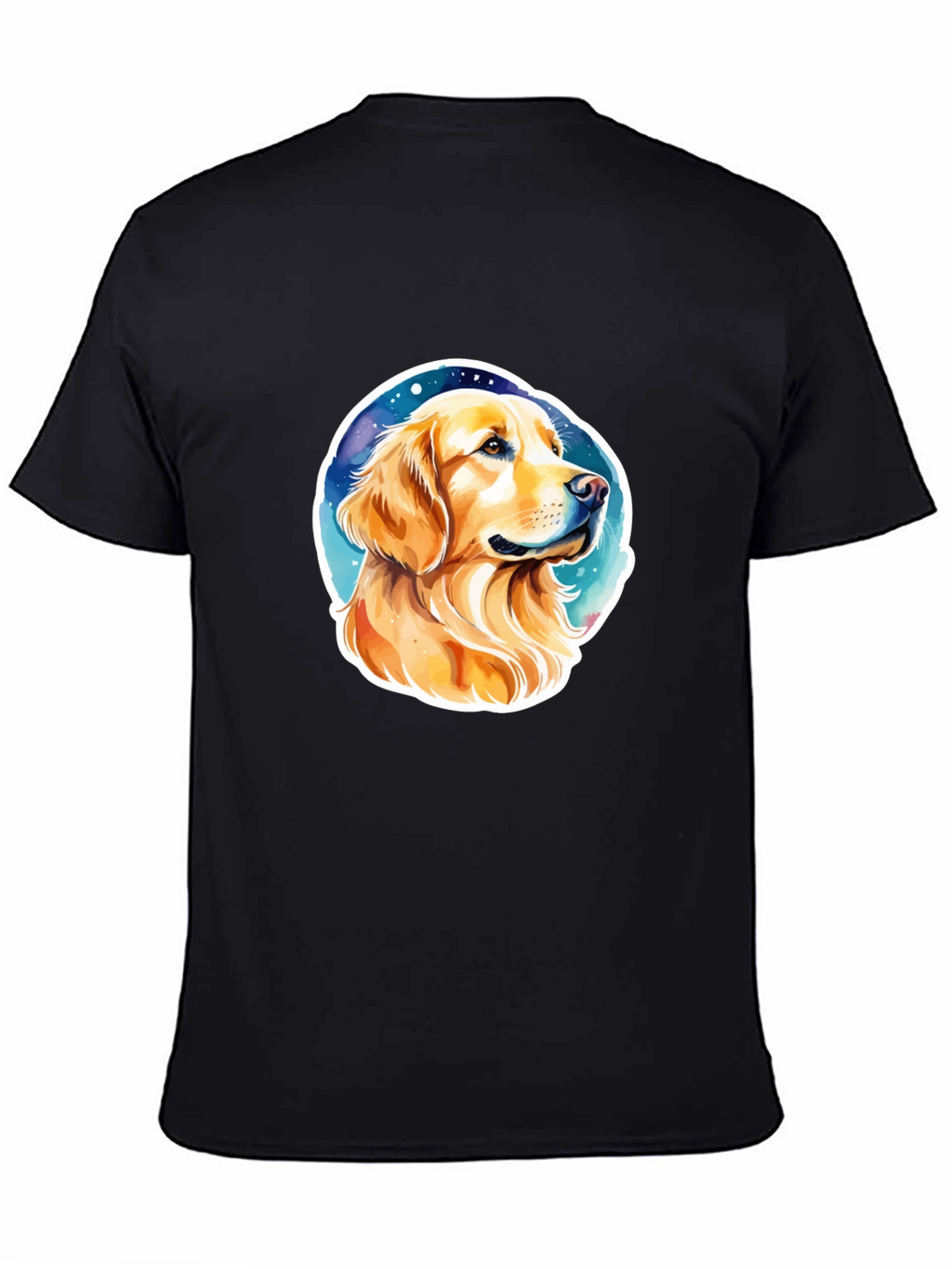 Golden Retriever Graphic Tee - Stylish Dog Lover Shirt