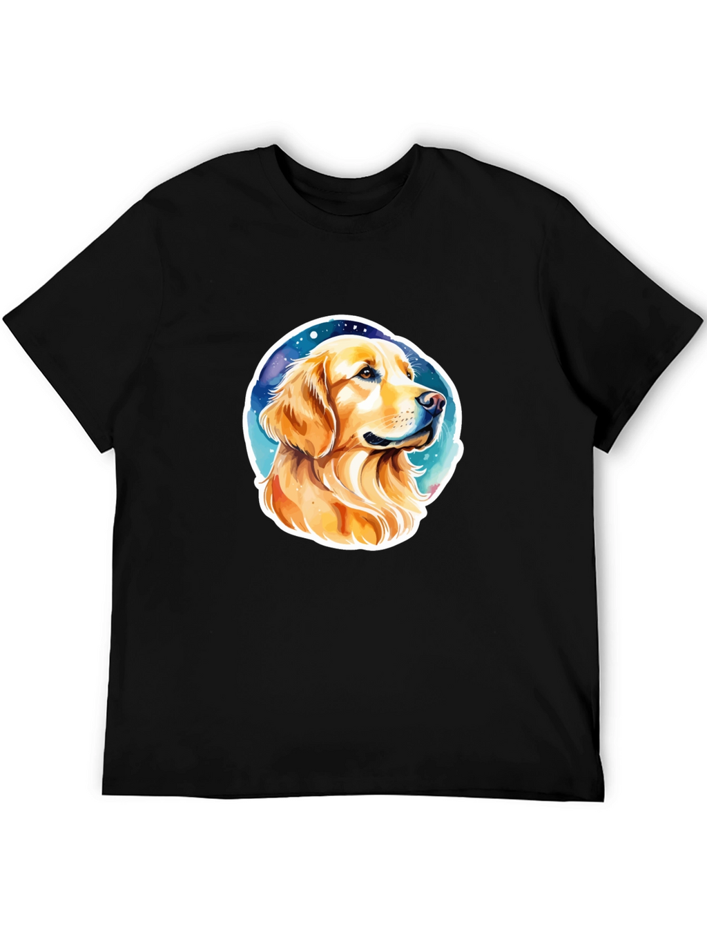 Golden Retriever Graphic Tee - Stylish Dog Lover Shirt