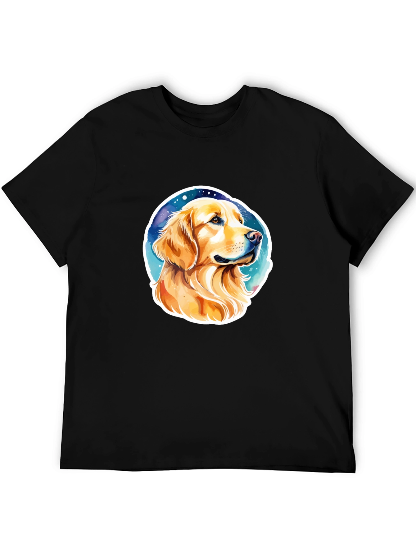 Golden Retriever Graphic Tee - Stylish Dog Lover Shirt
