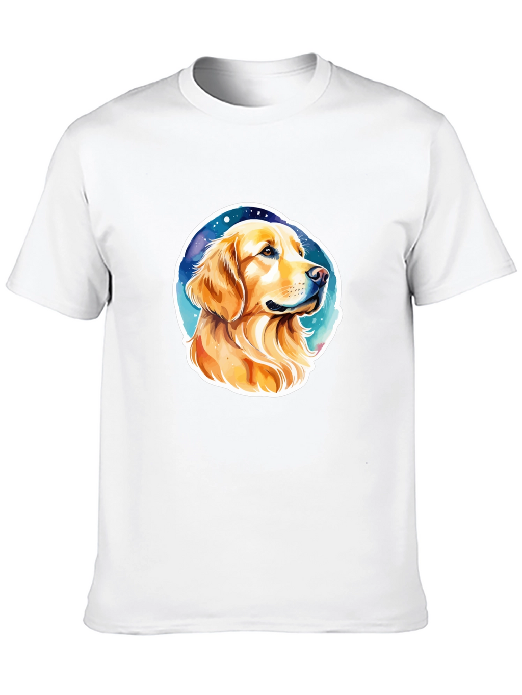 Golden Retriever Graphic Tee - Stylish Dog Lover Shirt