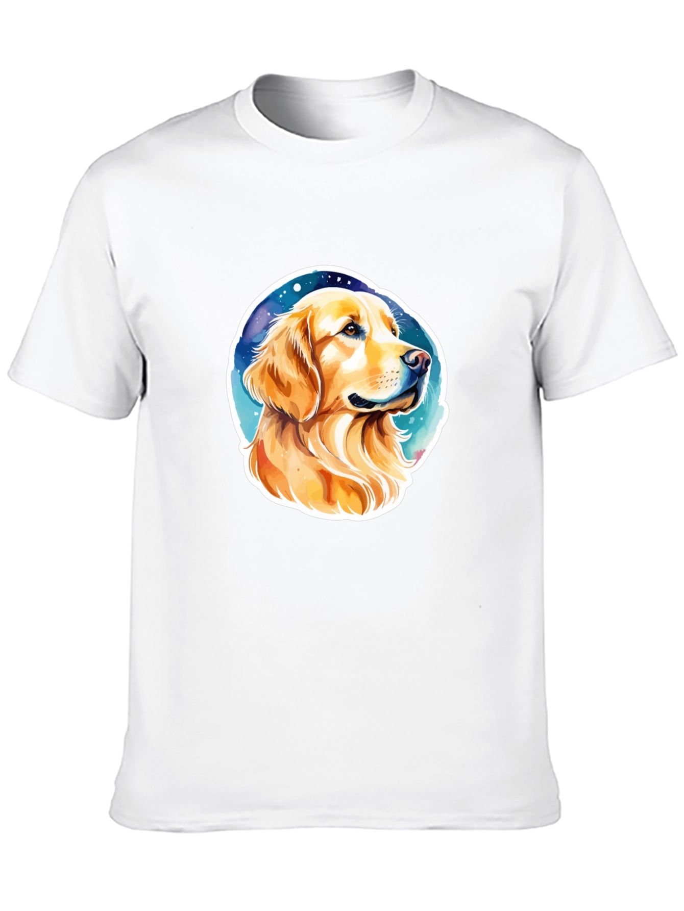 Golden Retriever Graphic Tee - Stylish Dog Lover Shirt