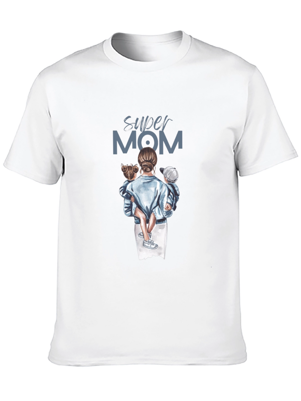 Super Mom T-Shirt - Graphic Tee Mothers Day Gift