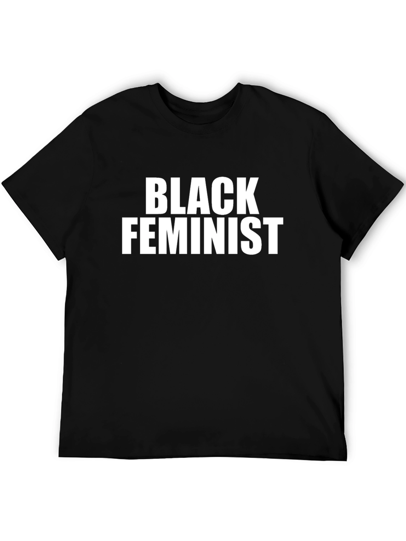 Black Feminist Graphic Tee - Statement Shirt