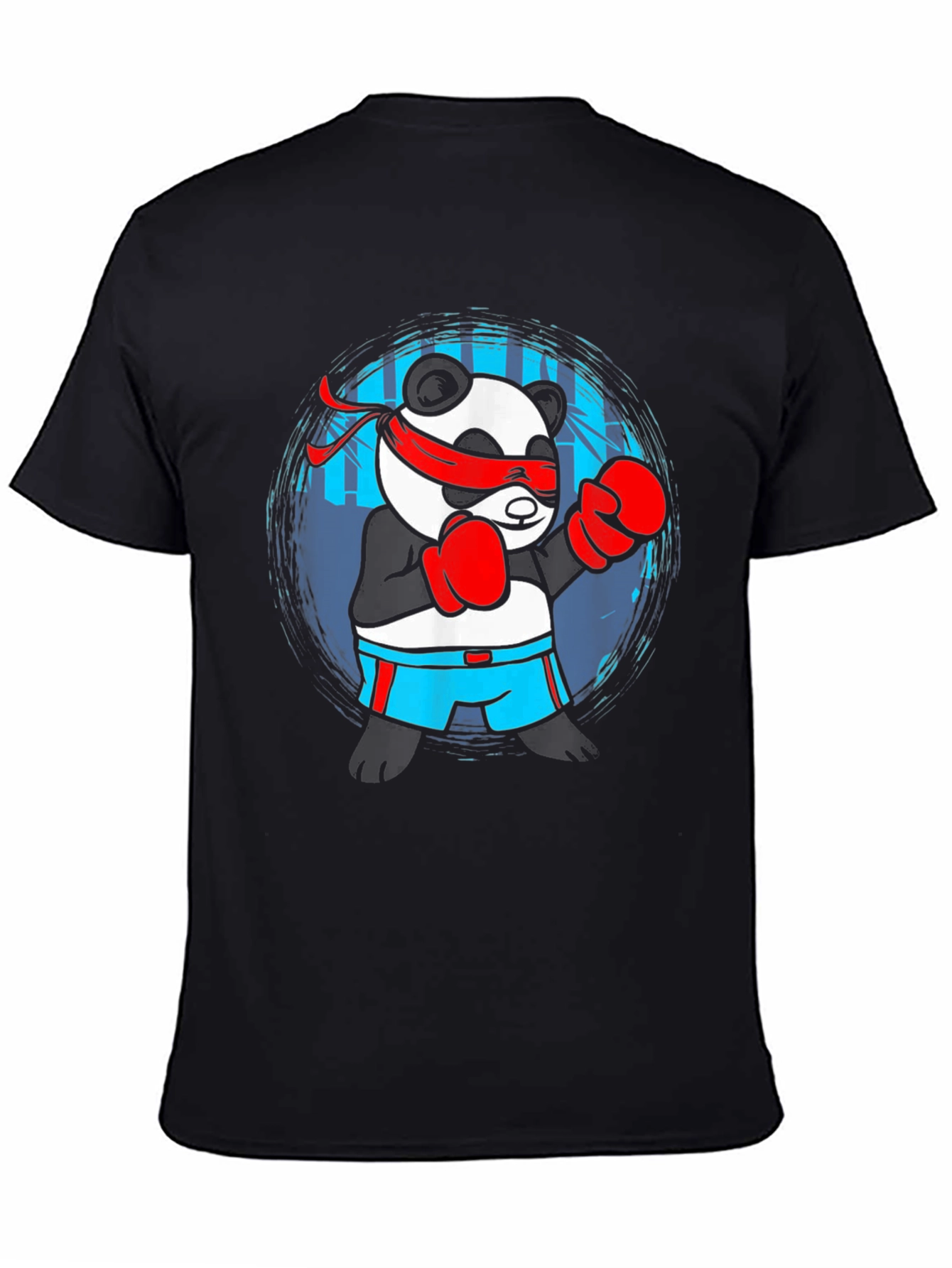 Panda Boxer Graphic T-Shirt