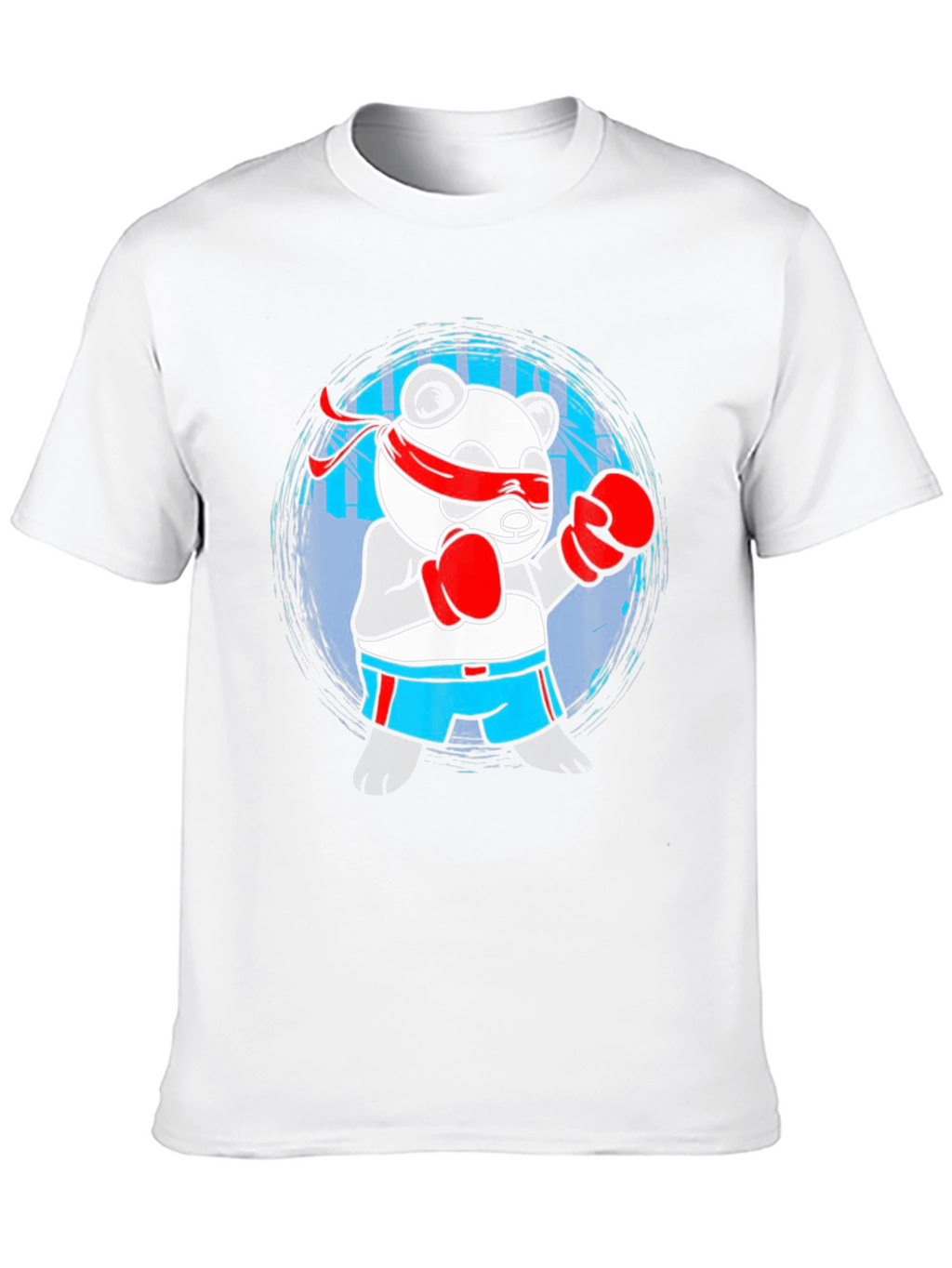 Panda Boxer Graphic T-Shirt