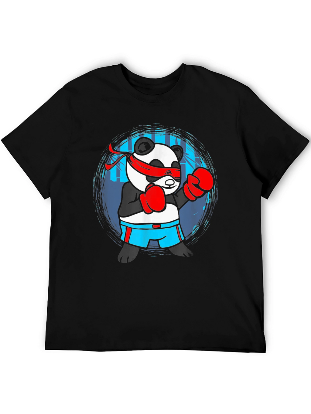 Panda Boxer Graphic T-Shirt