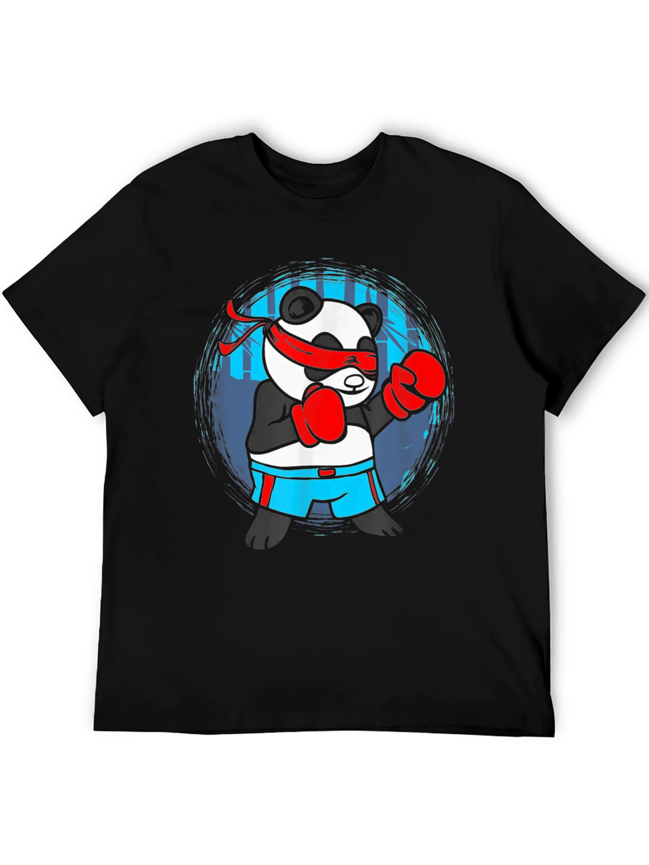 Panda Boxer Graphic T-Shirt