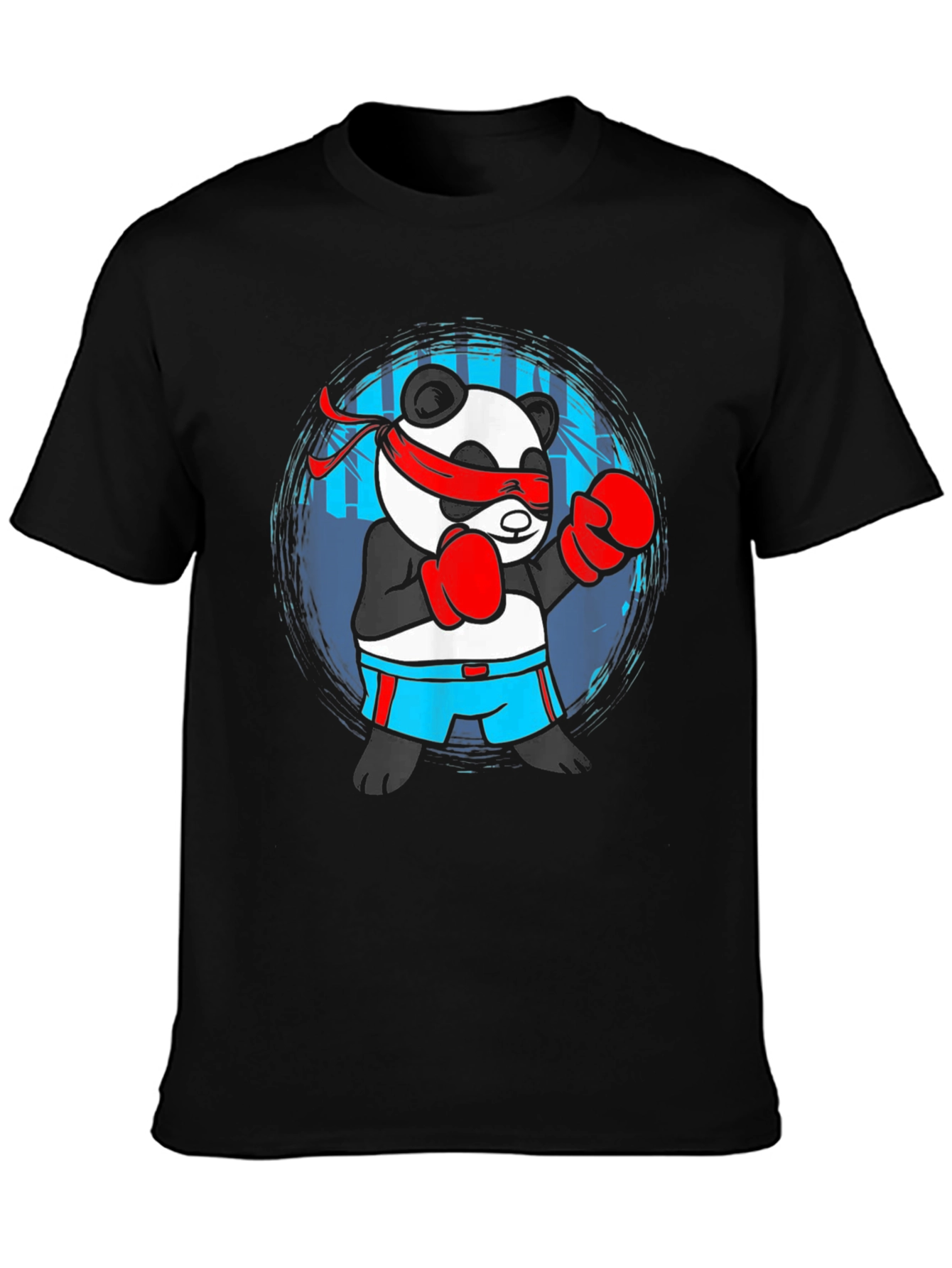 Panda Boxer Graphic T-Shirt
