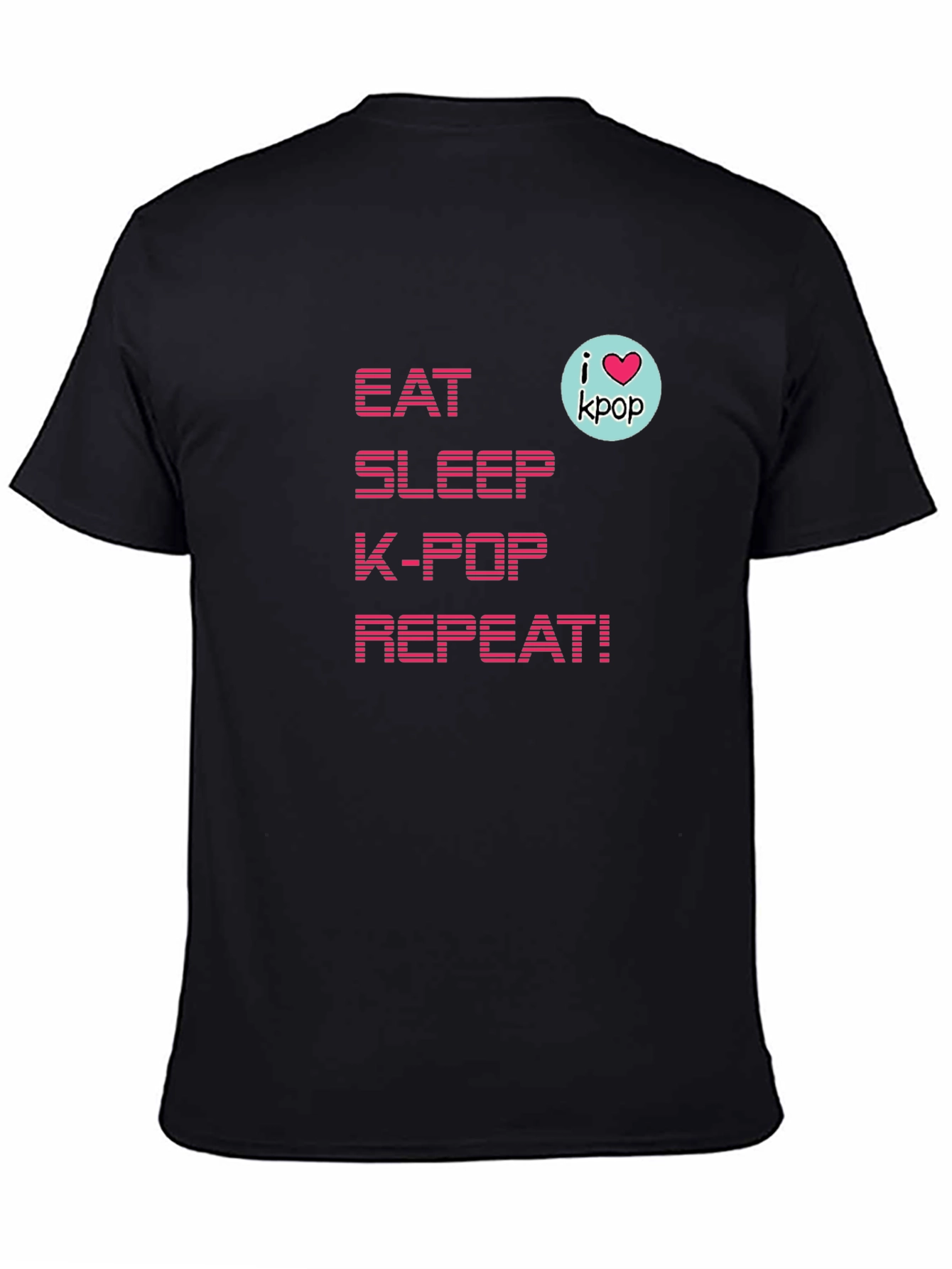 Eat Sleep K-Pop Repeat! T-Shirt