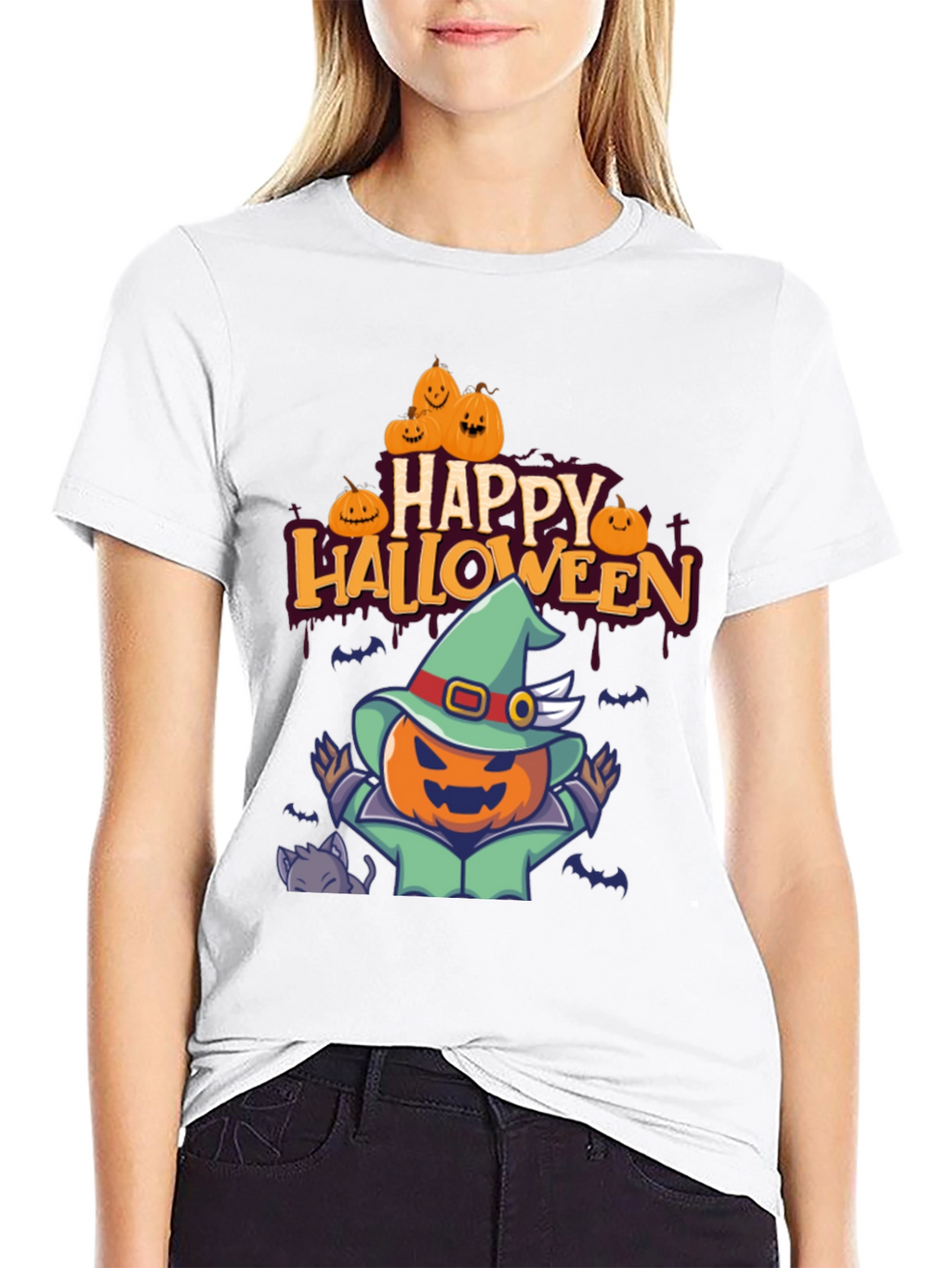 Happy Halloween Pumpkin T-Shirt