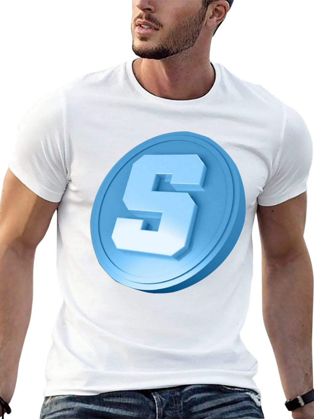 Number 5 Graphic Tee - Casual Comfort