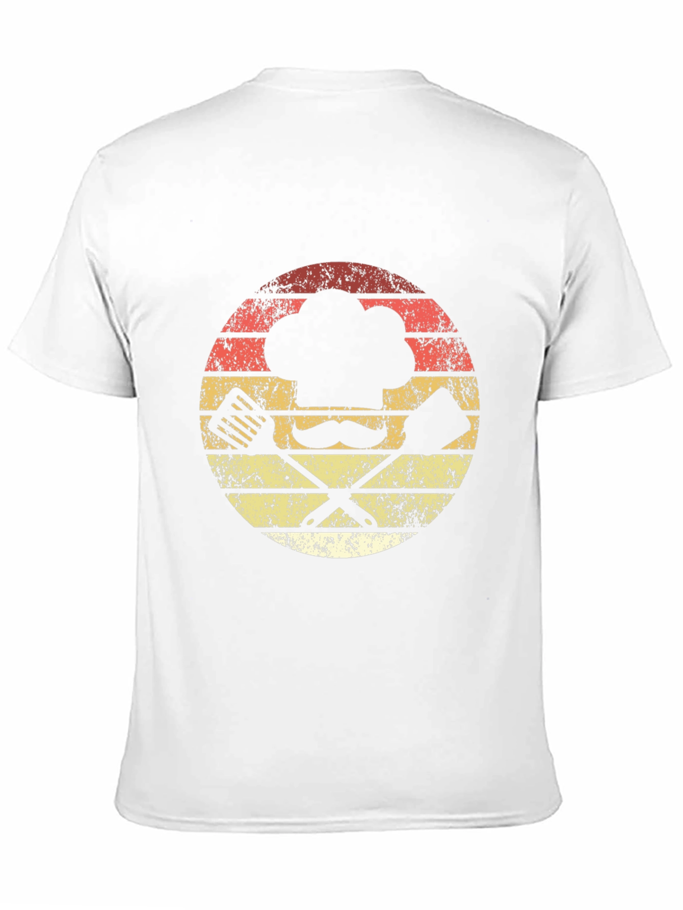 Retro Chef Hat & Tools Graphic T-Shirt