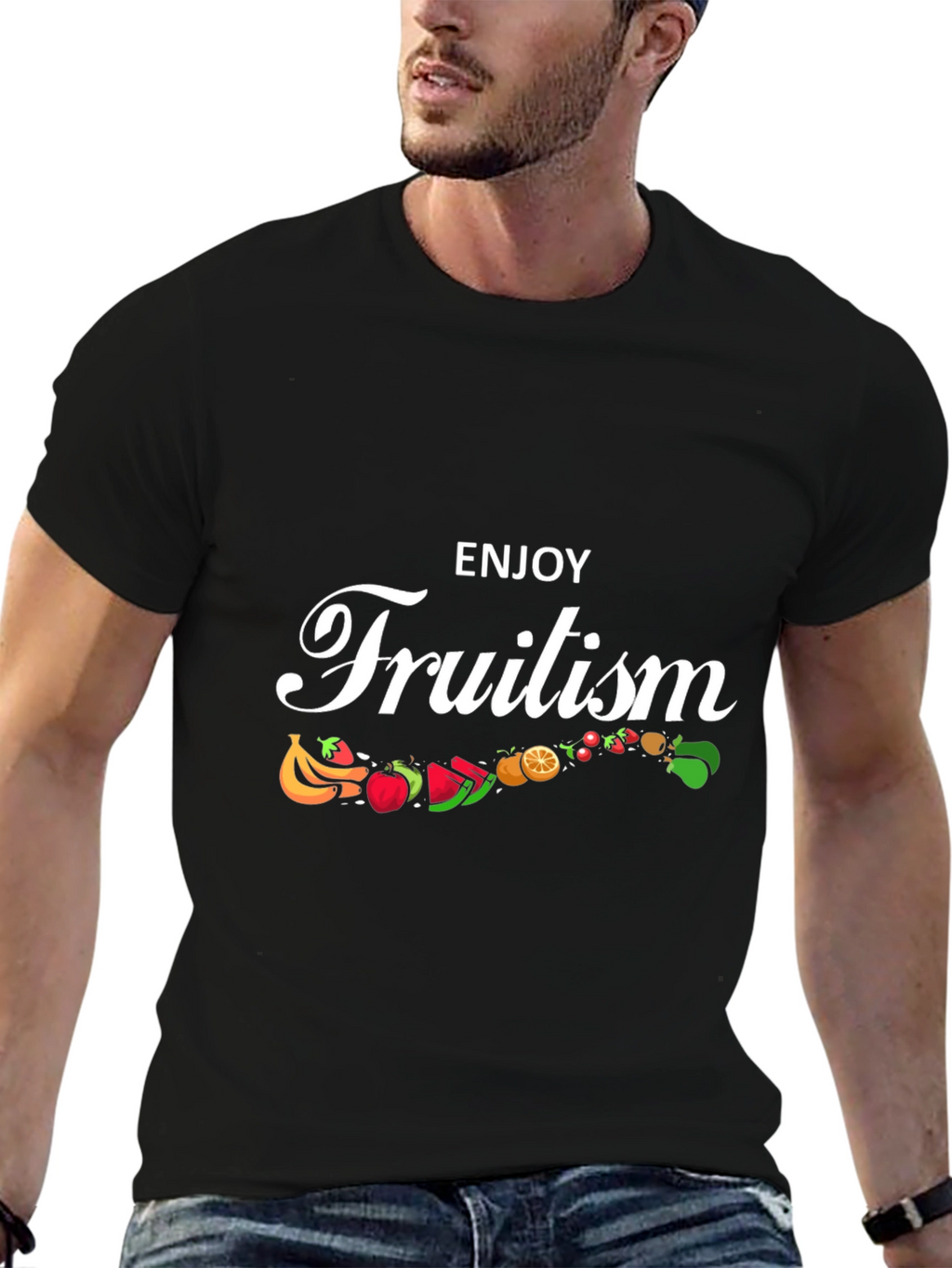 Enjoy Fruitism Graphic T-Shirt