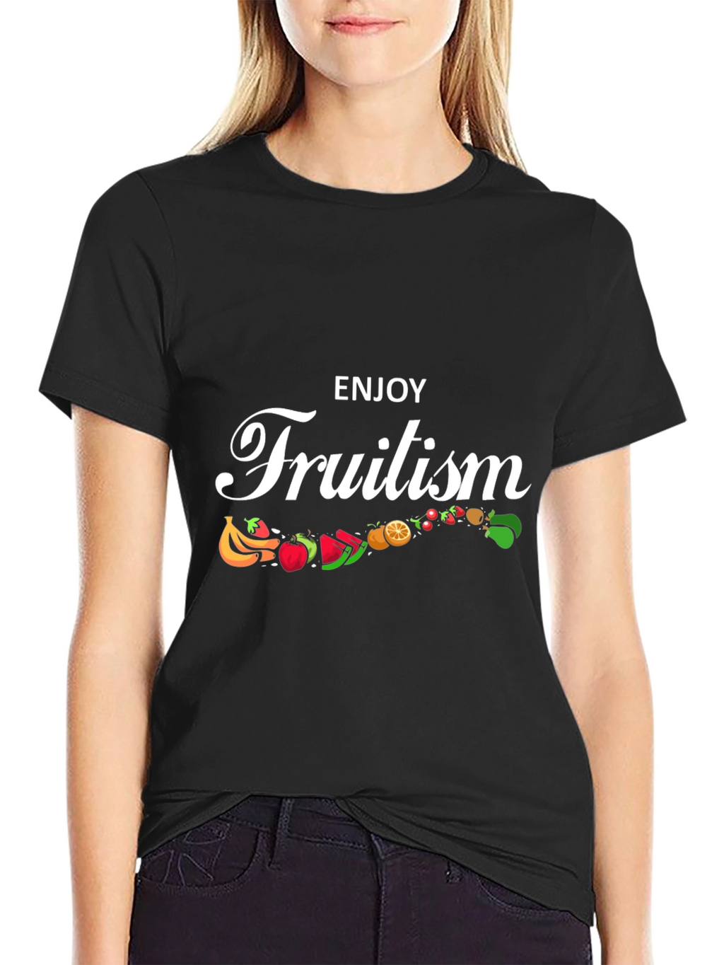 Enjoy Fruitism Graphic T-Shirt