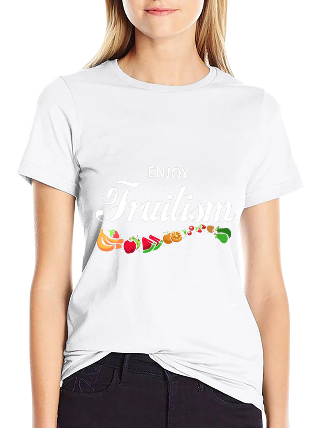 Enjoy Fruitism Graphic T-Shirt
