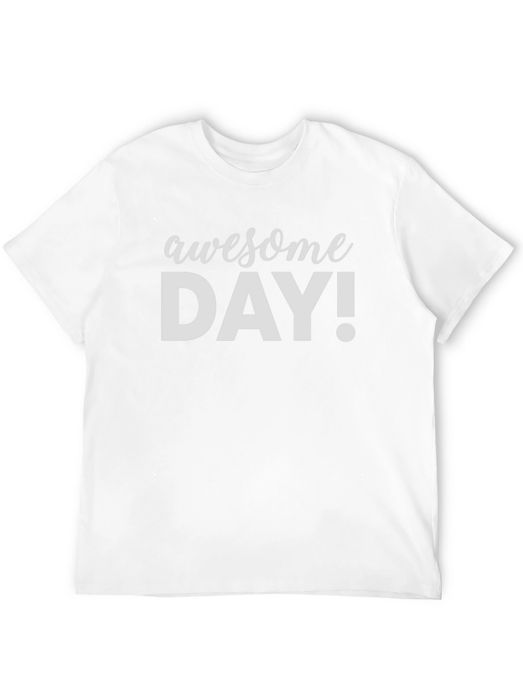 Awesome Day! Graphic Tee - Black T-Shirt