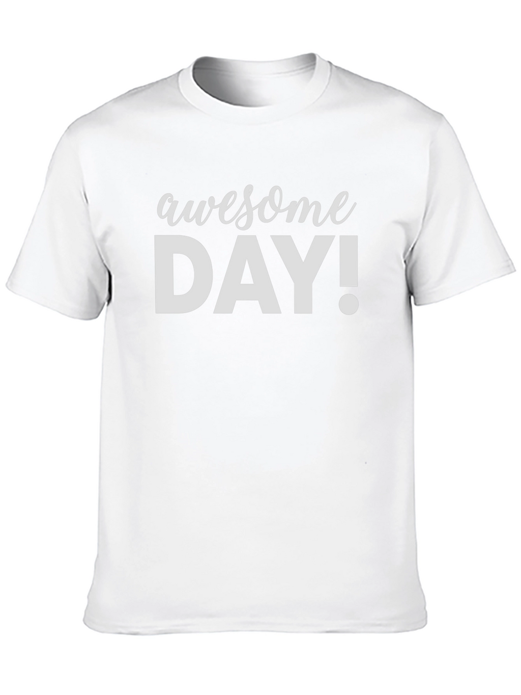 Awesome Day! Graphic Tee - Black T-Shirt
