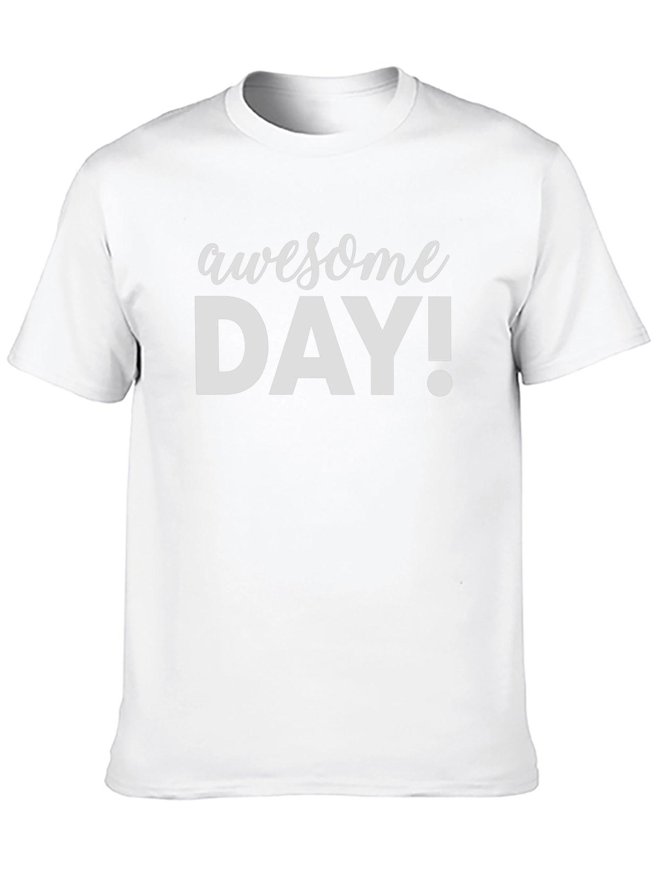 Awesome Day! Graphic Tee - Black T-Shirt