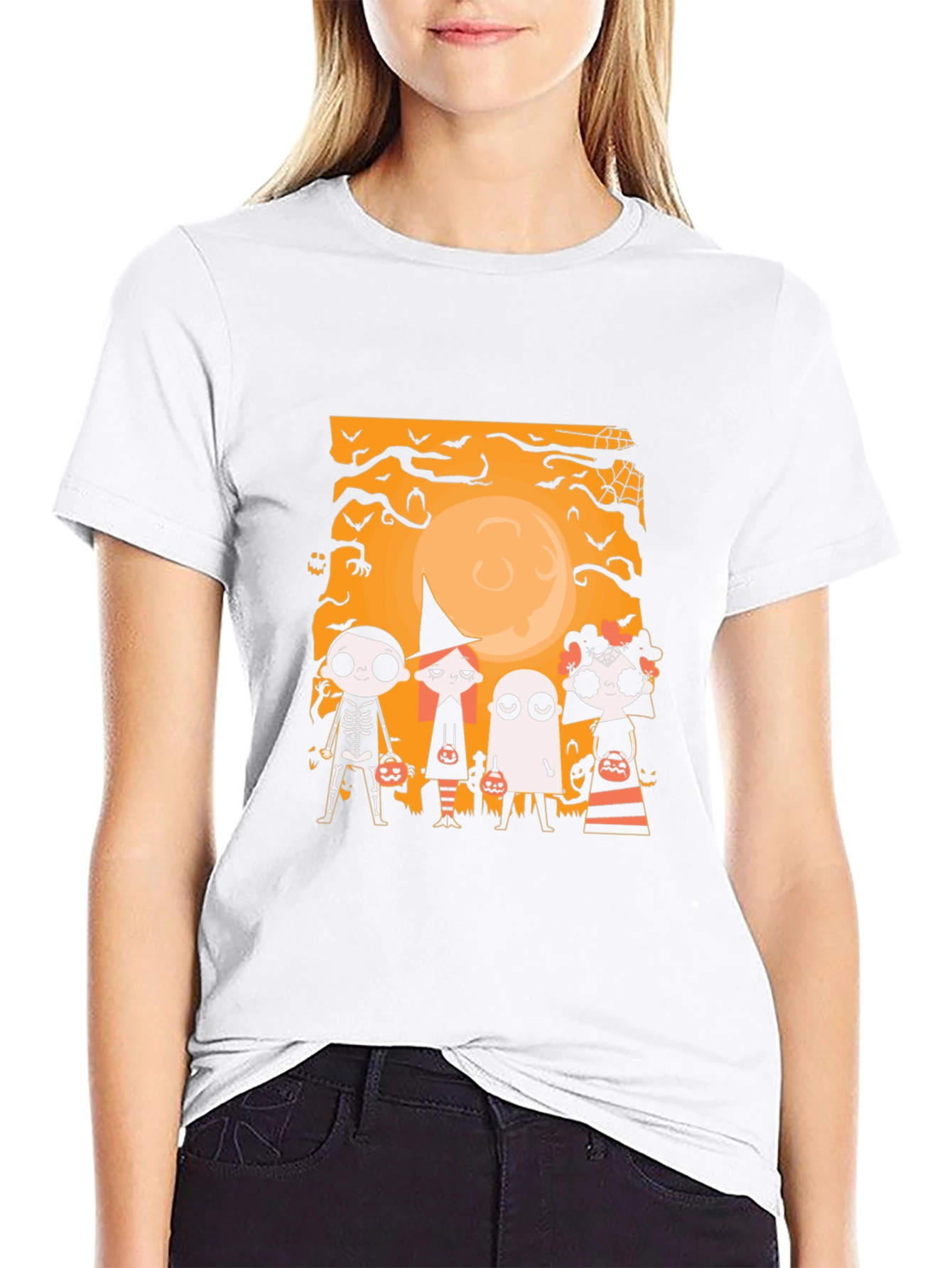 Halloween Crew Neck T-Shirt