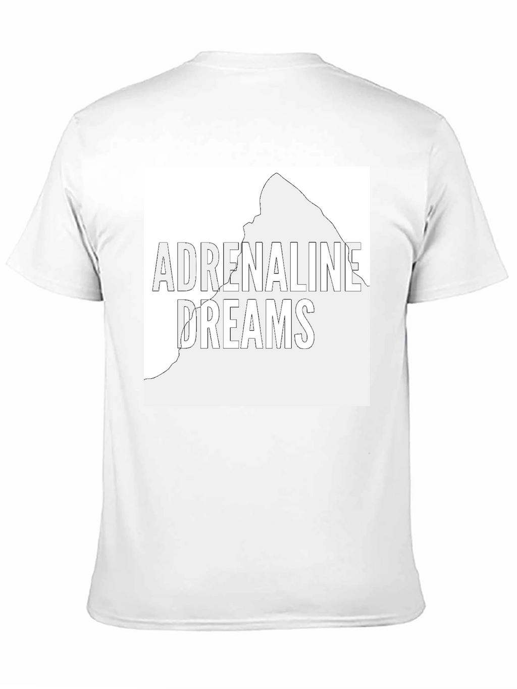 Adrenaline Dreams Graphic Tee - Black Cotton T-Shirt