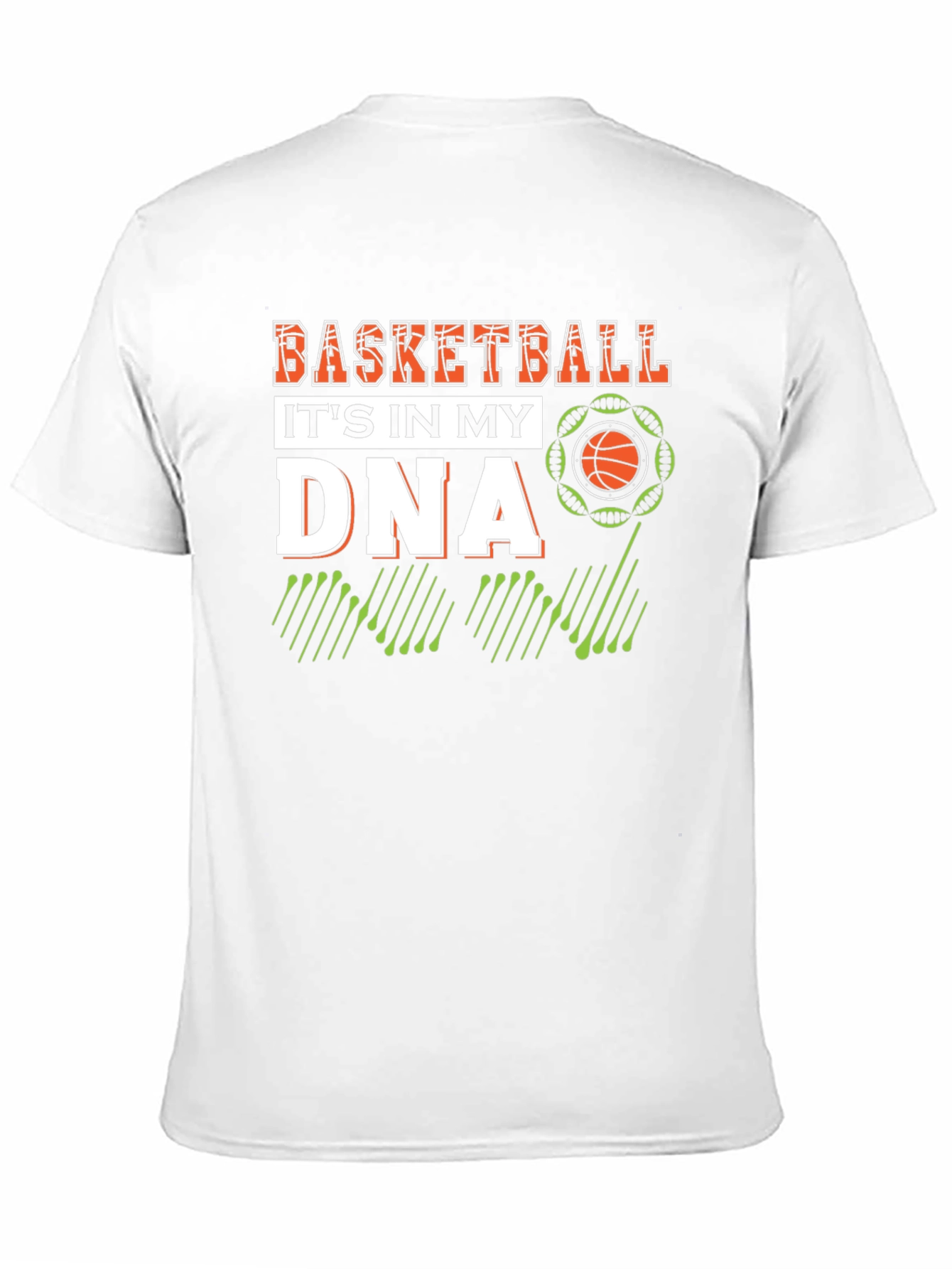 Basketball in my DNA Black T-Shirt