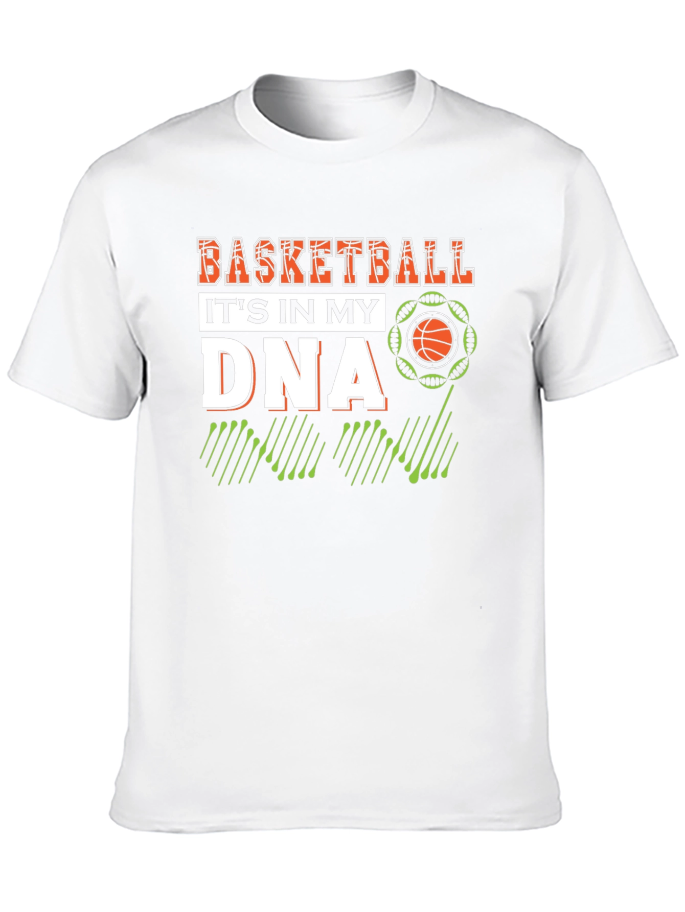 Basketball in my DNA Black T-Shirt