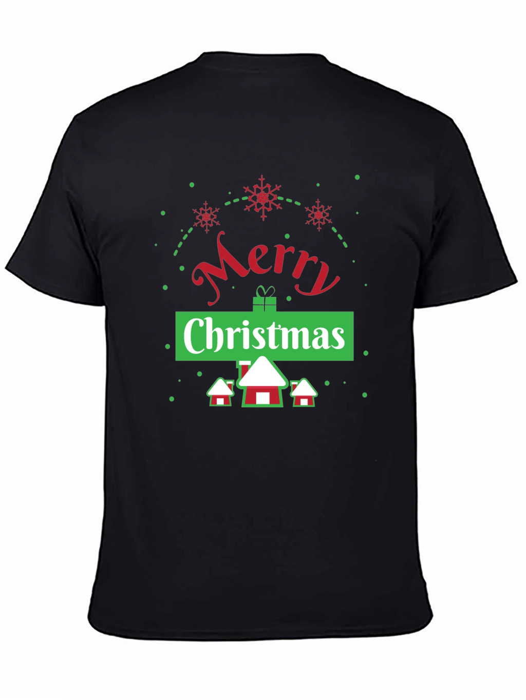 Merry Christmas Graphic Tee - Holiday Cheer