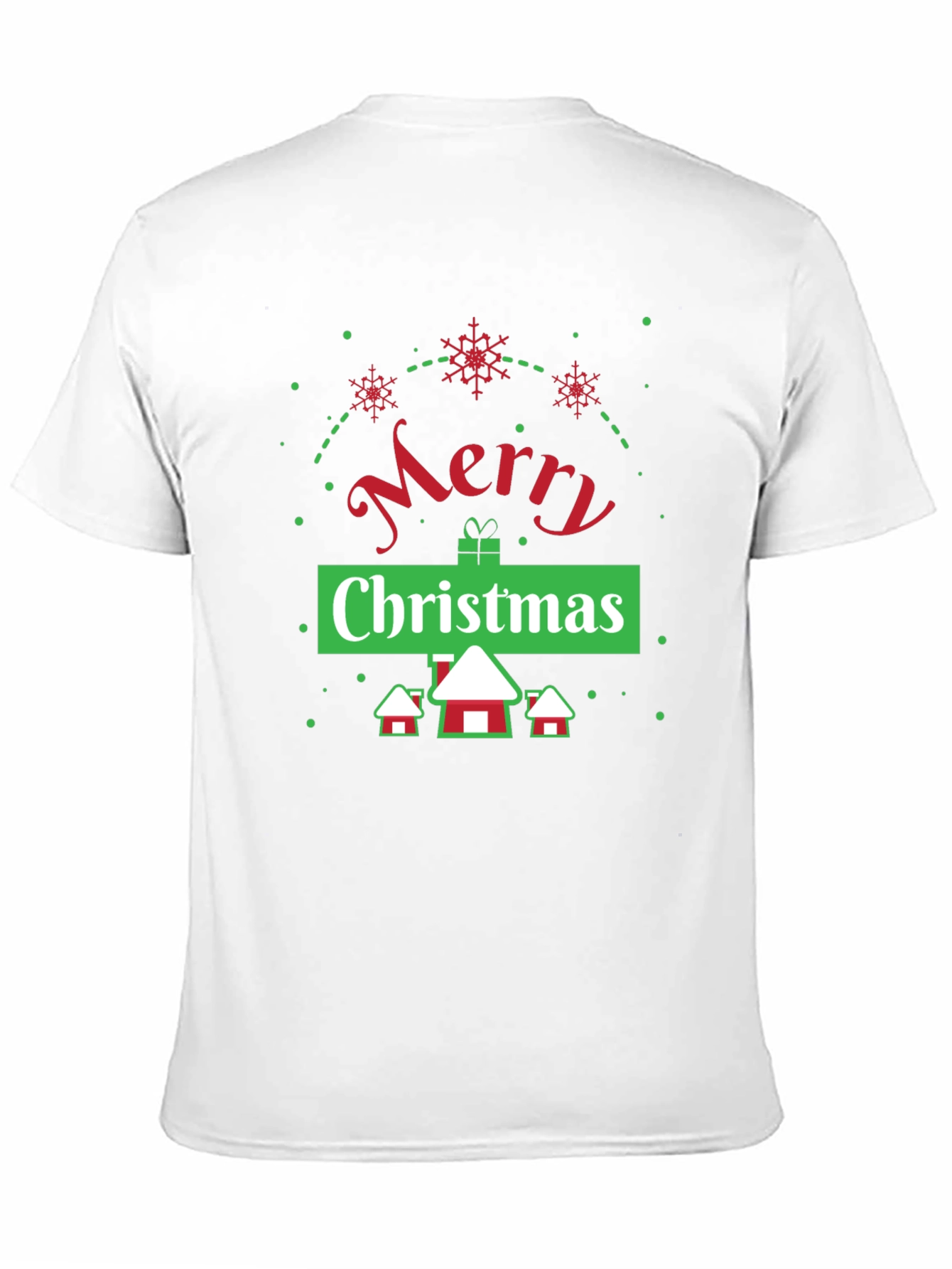 Merry Christmas Graphic Tee - Holiday Cheer