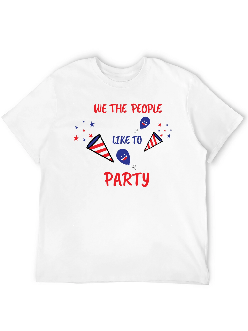 We The People Like To Party Graphic Tee