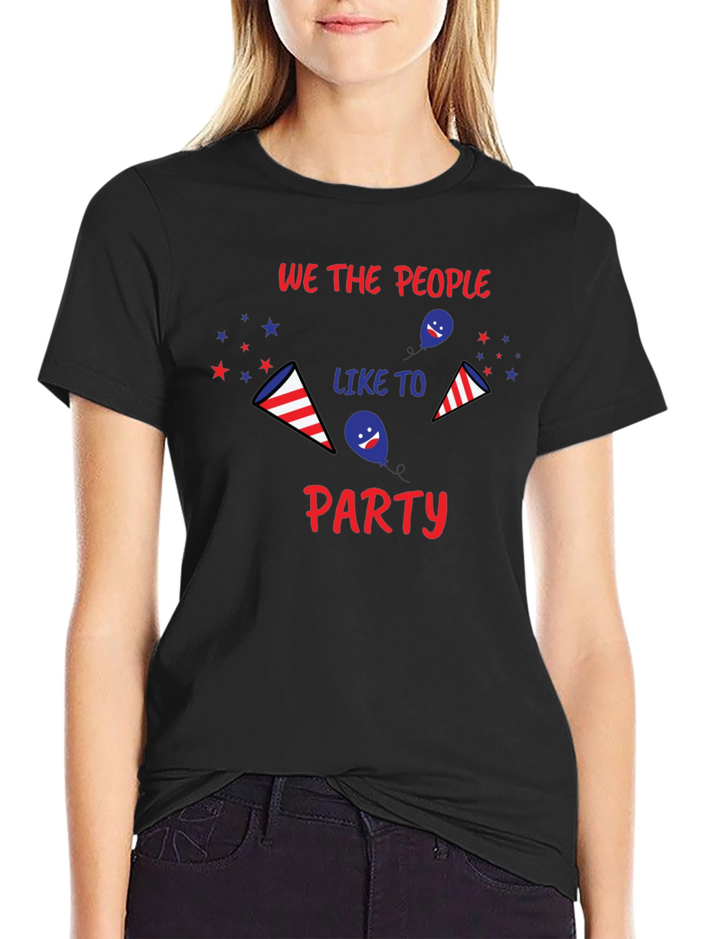 We The People Like To Party Graphic Tee