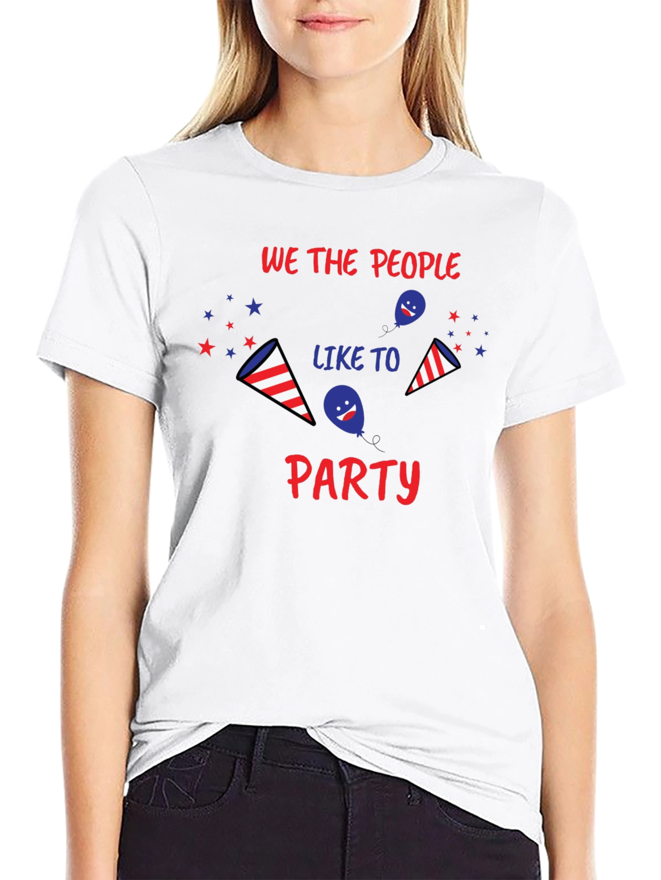 We The People Like To Party Graphic Tee
