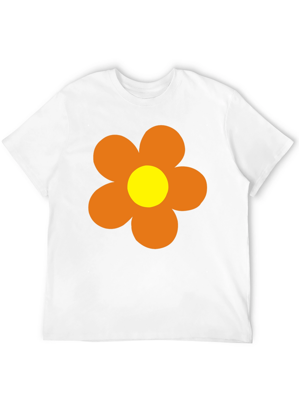 Retro Flower Power T-Shirt - 60s 70s Style
