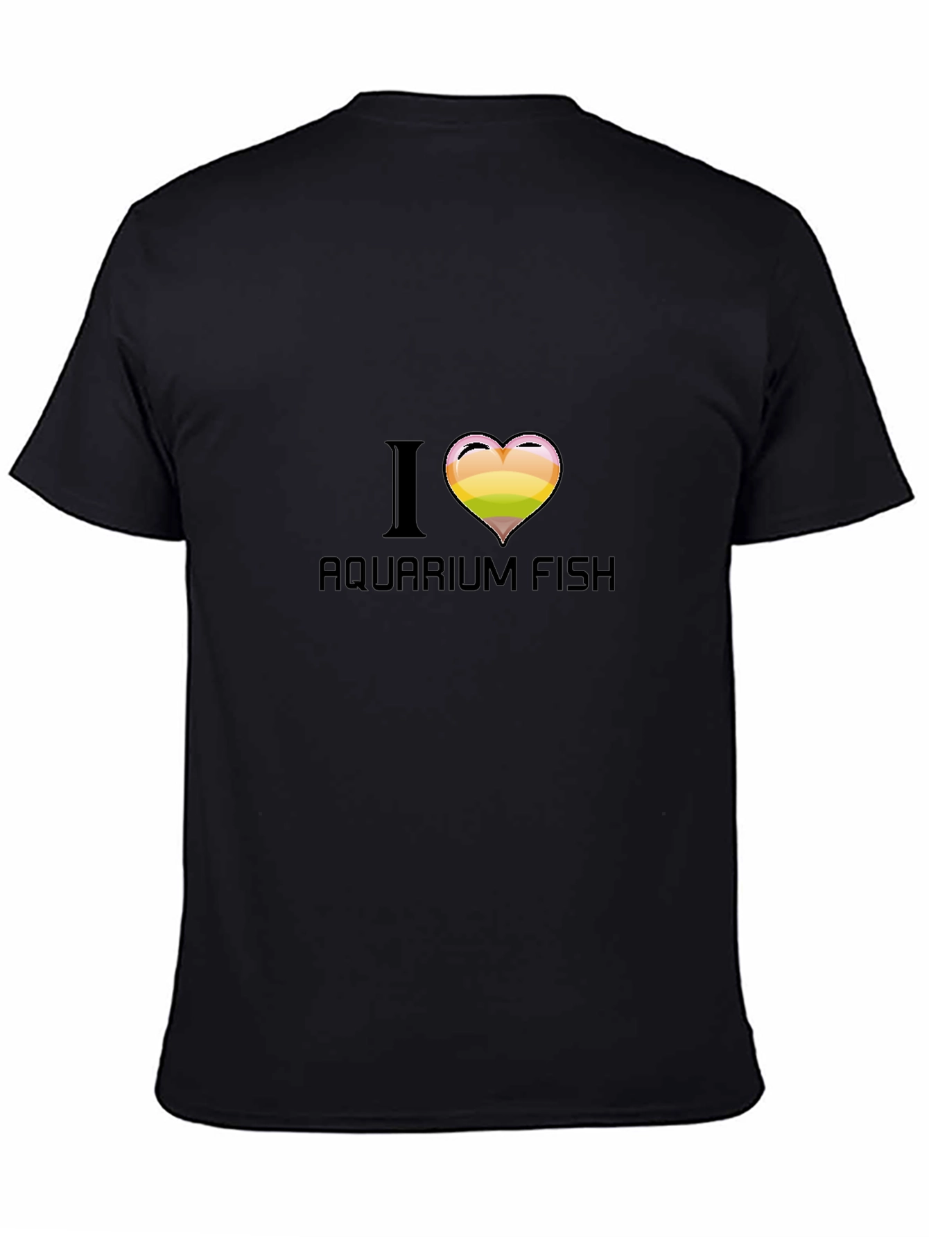 I Heart Aquarium Fish Graphic T-Shirt