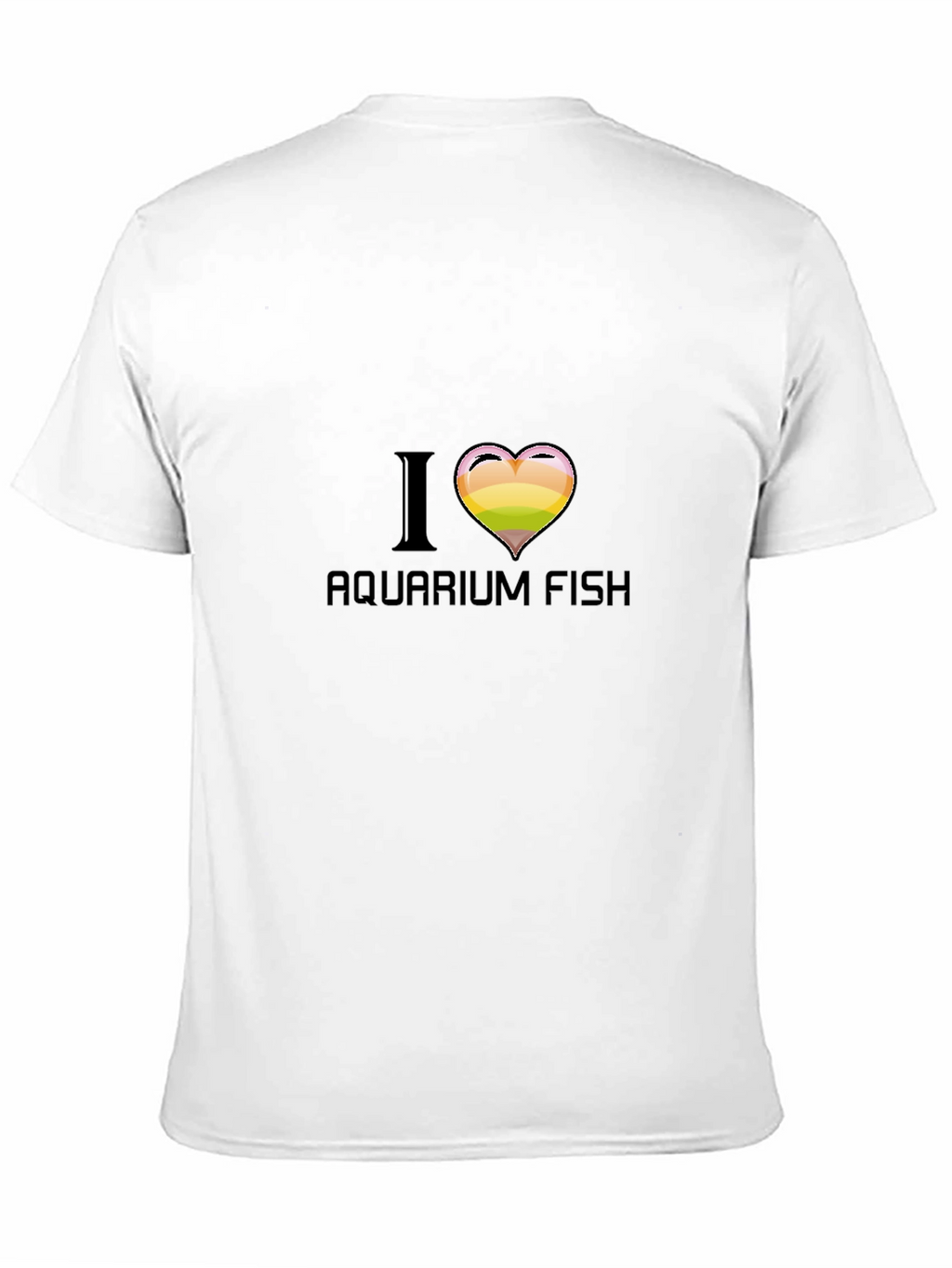I Heart Aquarium Fish Graphic T-Shirt
