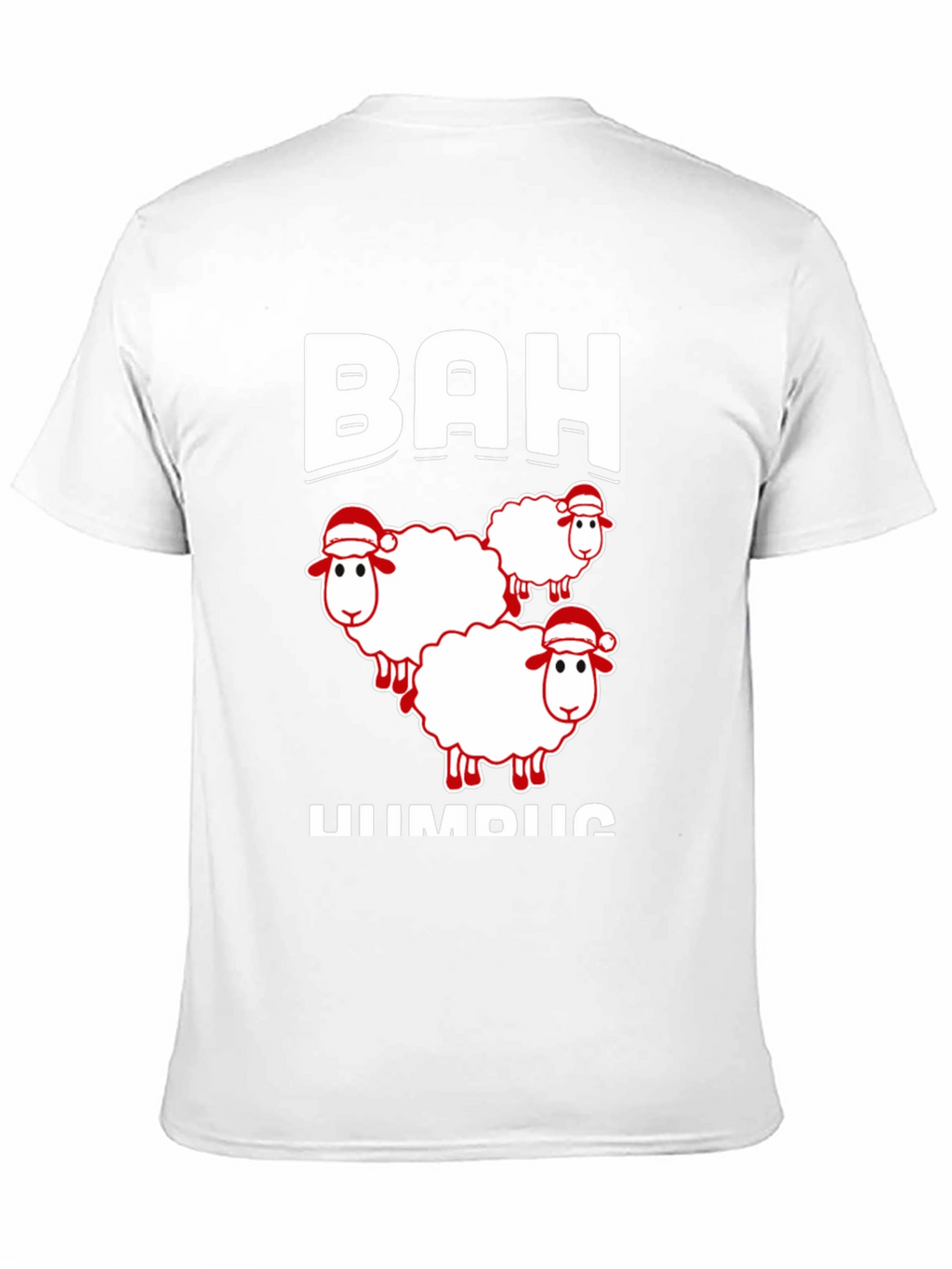Bah Humbug Sheep Christmas Holiday T-Shirt