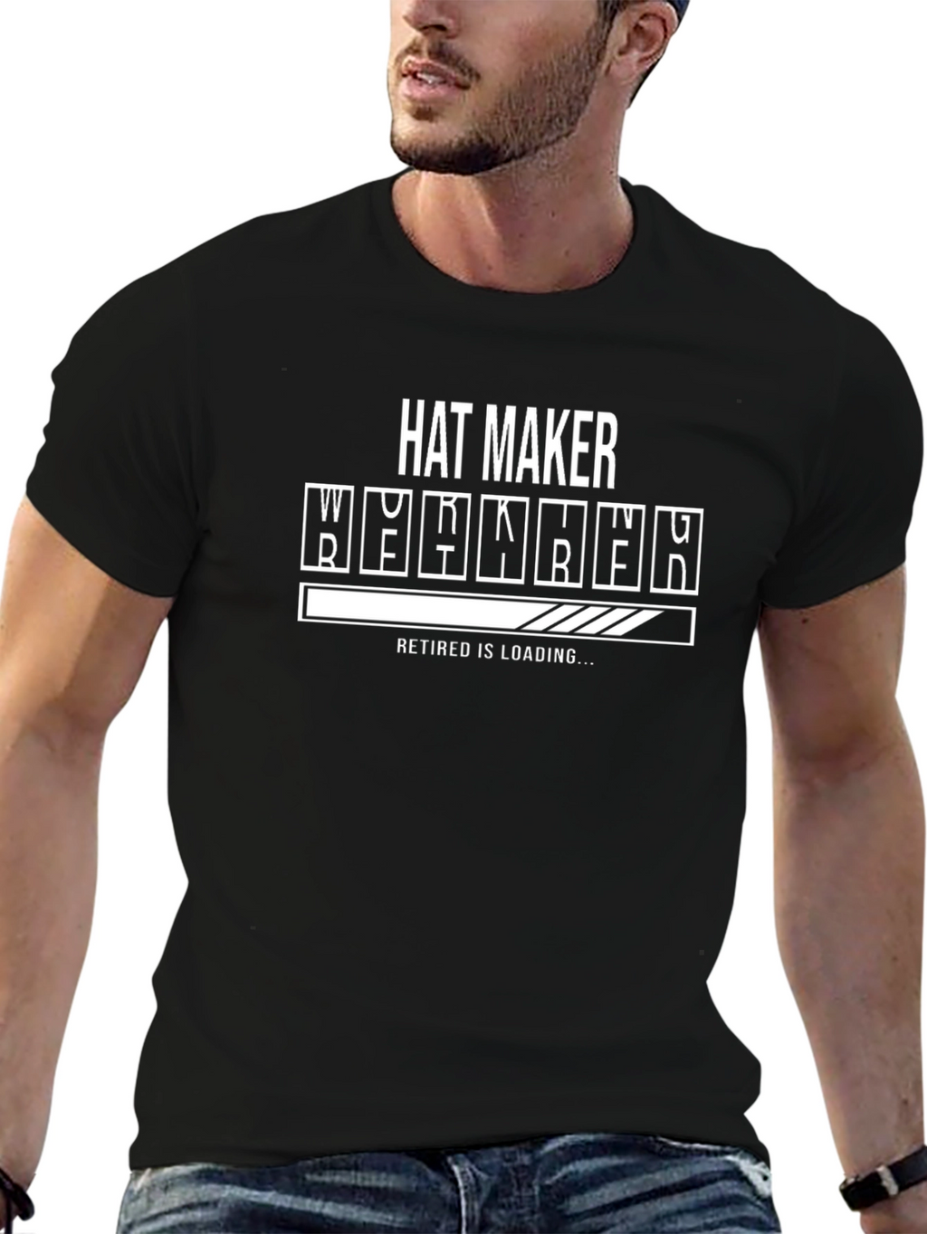 Hat Maker Retirement Loading T-Shirt