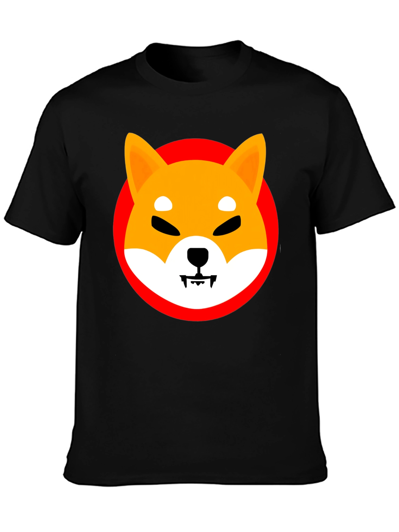 Shiba Inu Doge T-Shirt - Crew Neck Short Sleeve Tee