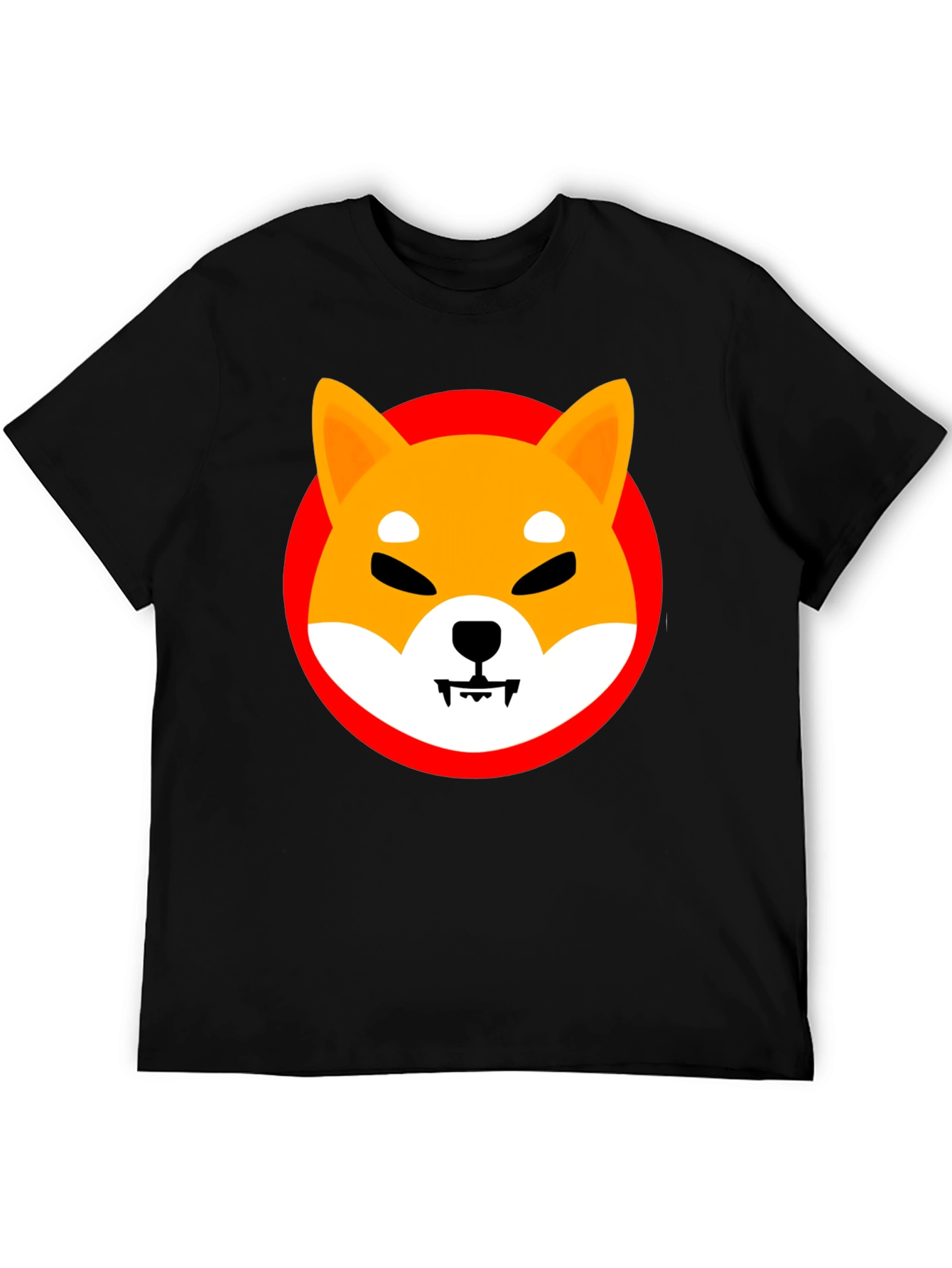 Shiba Inu Doge T-Shirt - Crew Neck Short Sleeve Tee