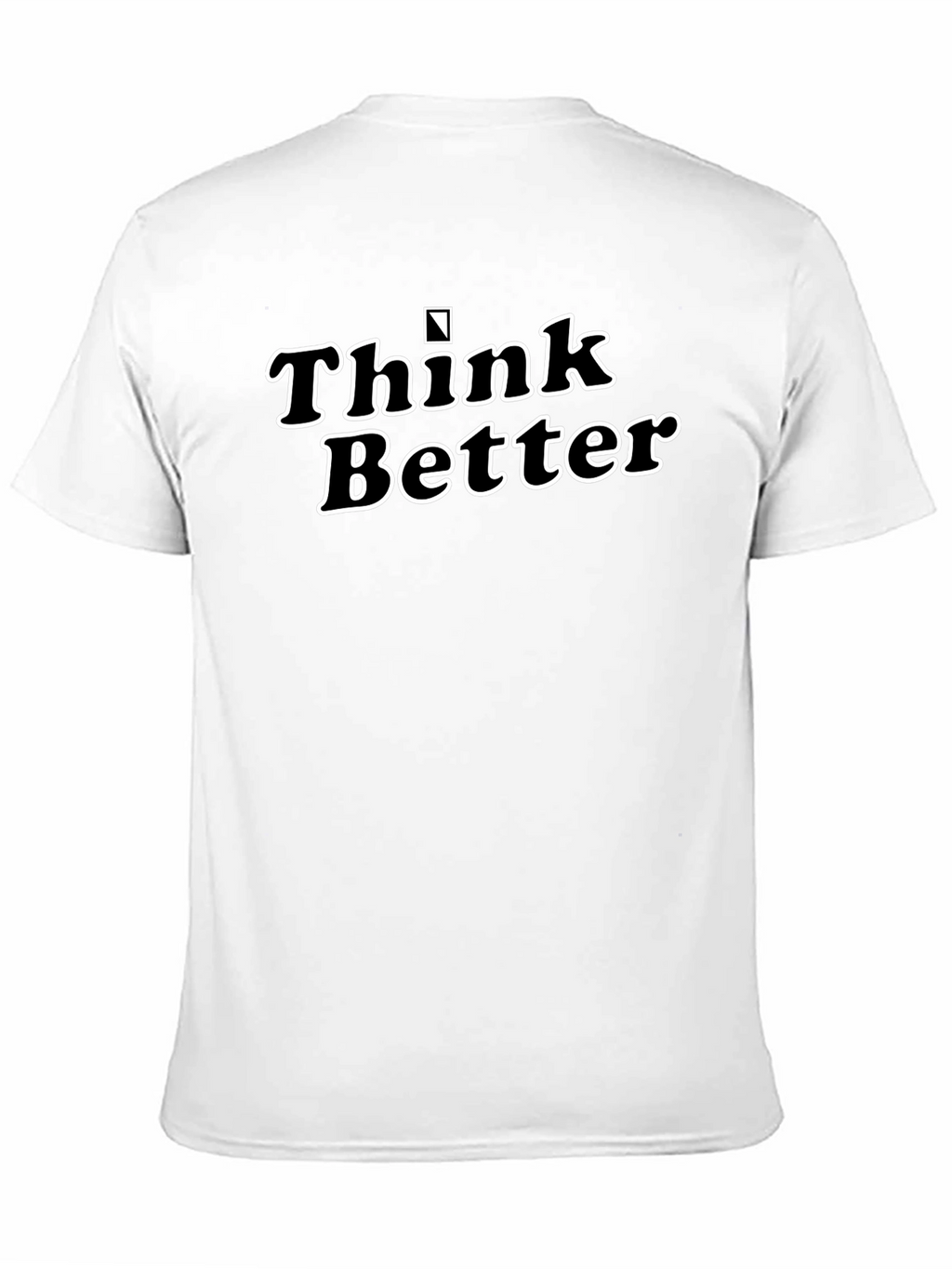 Think Better Black Graphic Tee