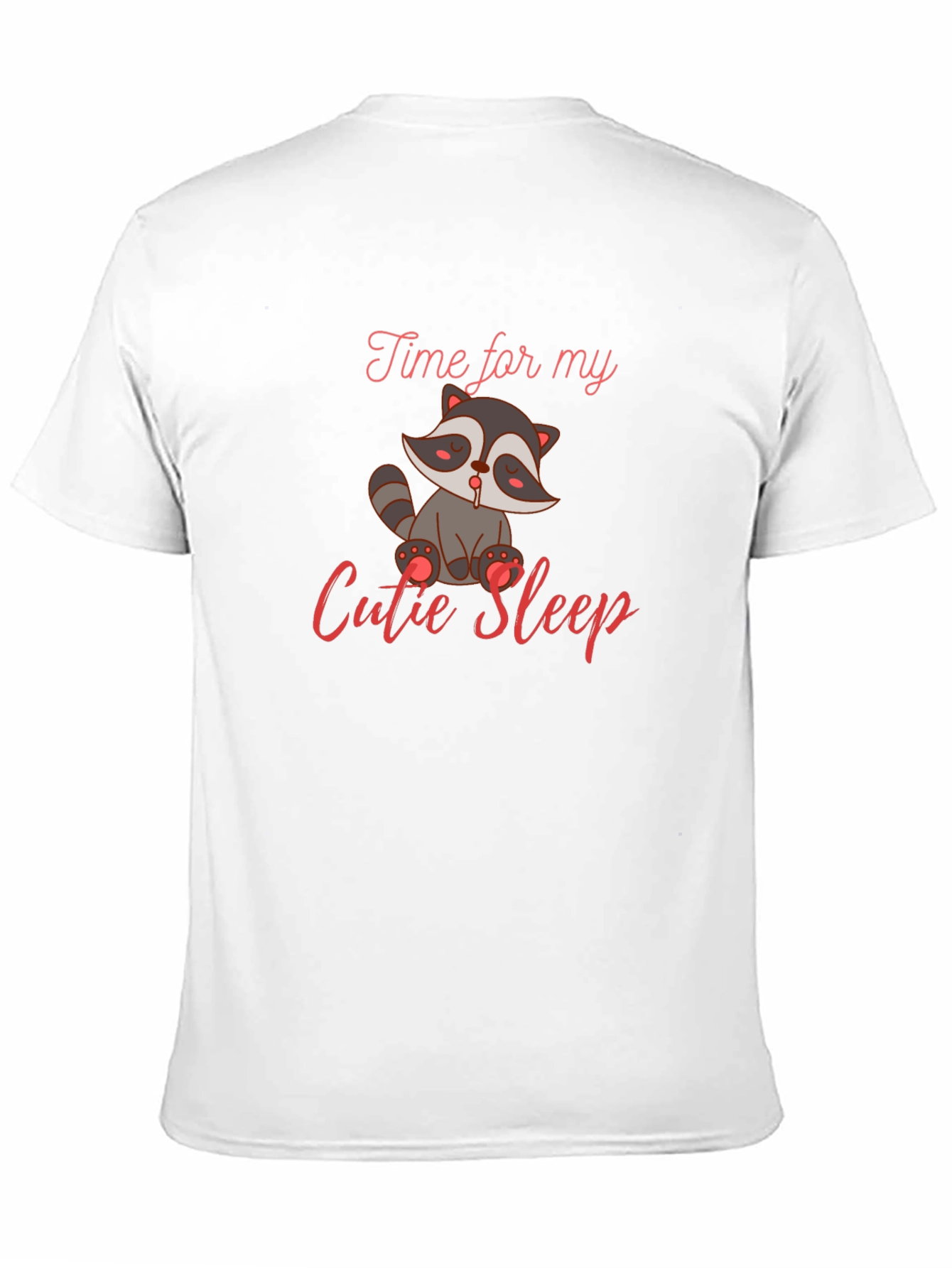 Cute Raccoon Sleep T-Shirt