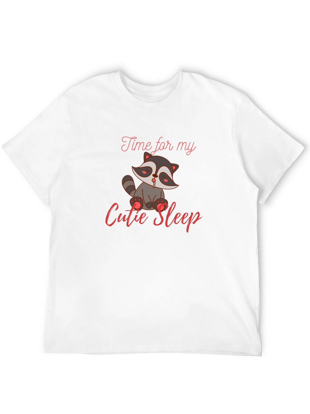 Cute Raccoon Sleep T-Shirt