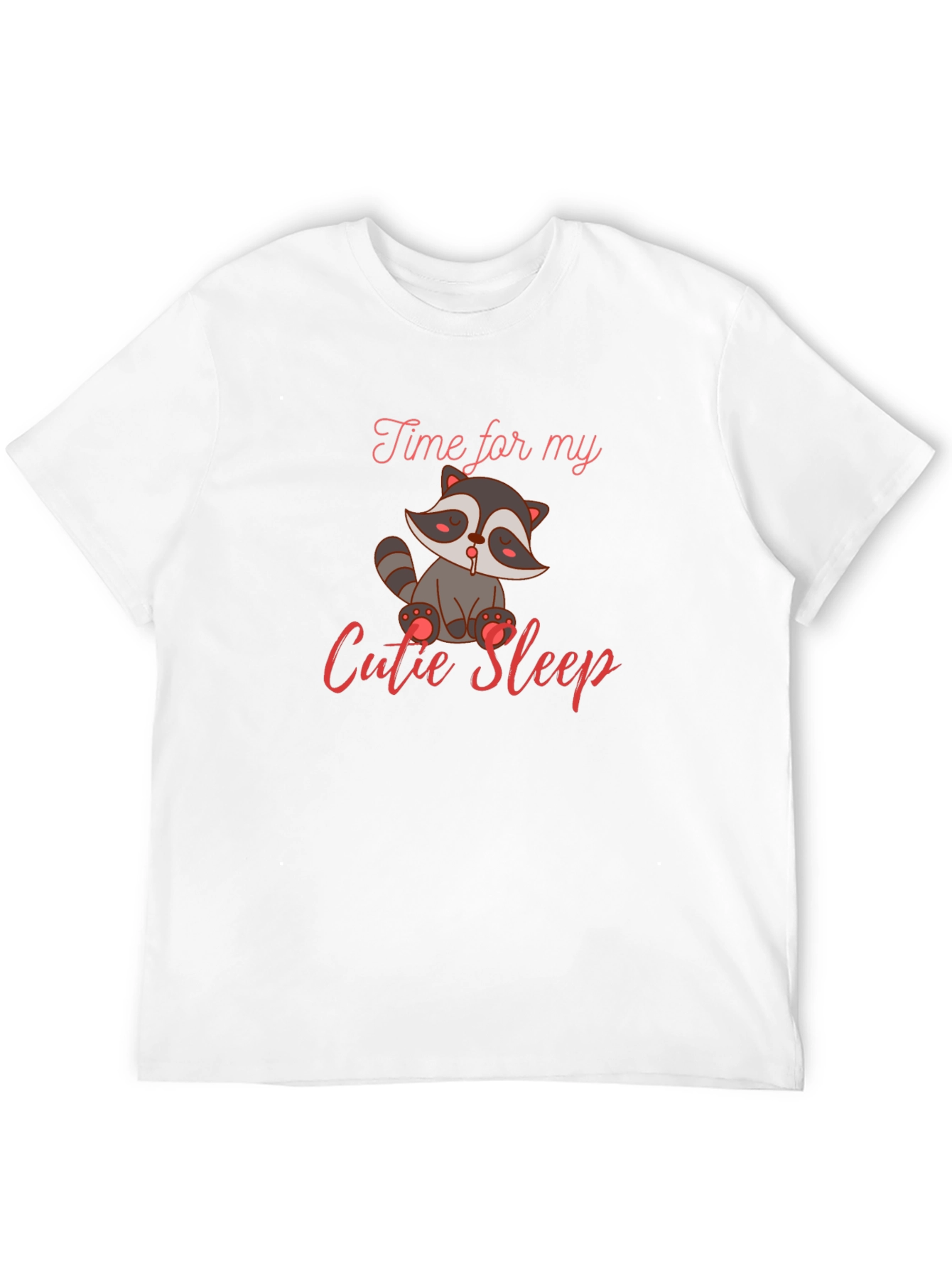 Cute Raccoon Sleep T-Shirt
