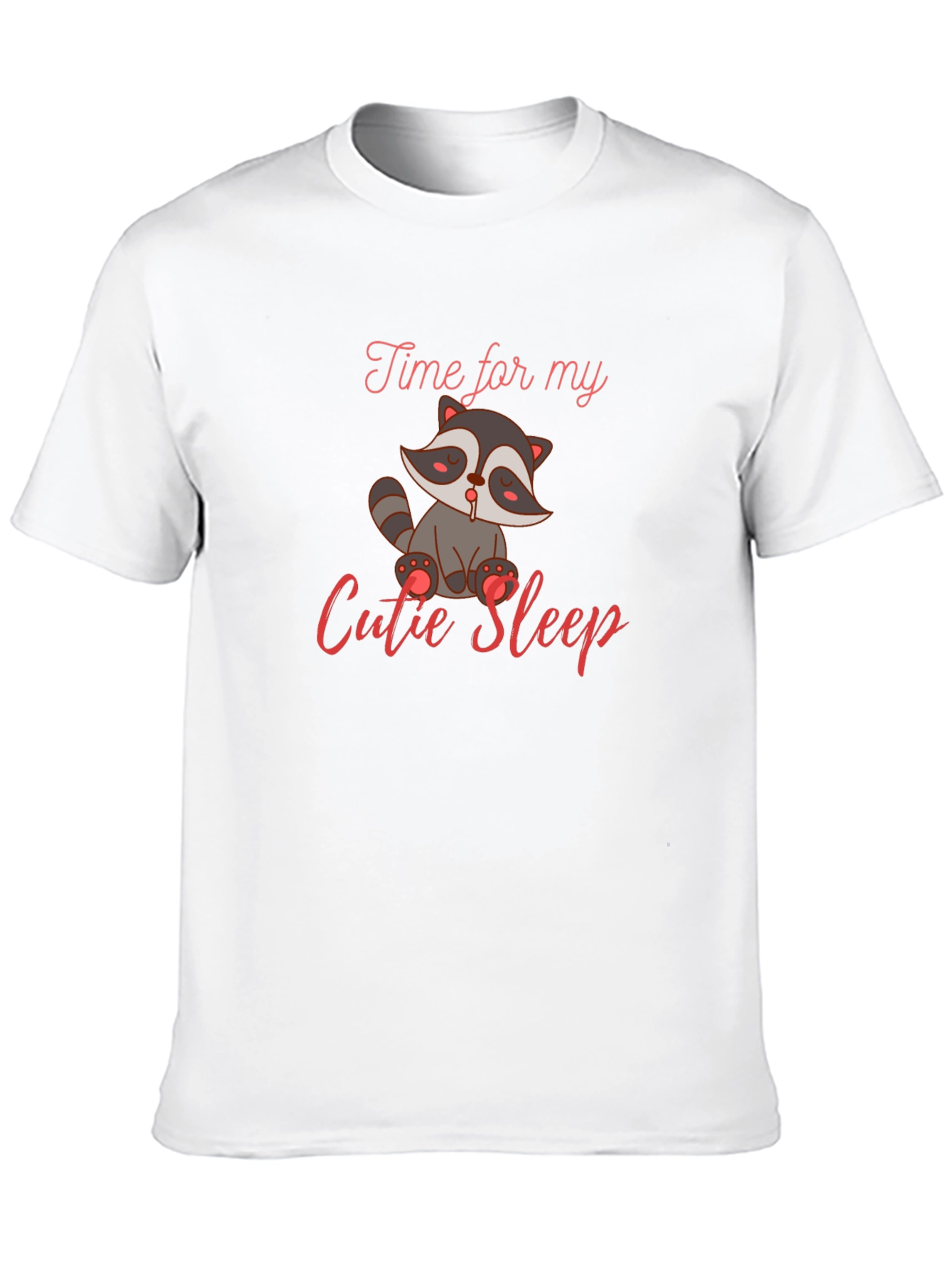 Cute Raccoon Sleep T-Shirt